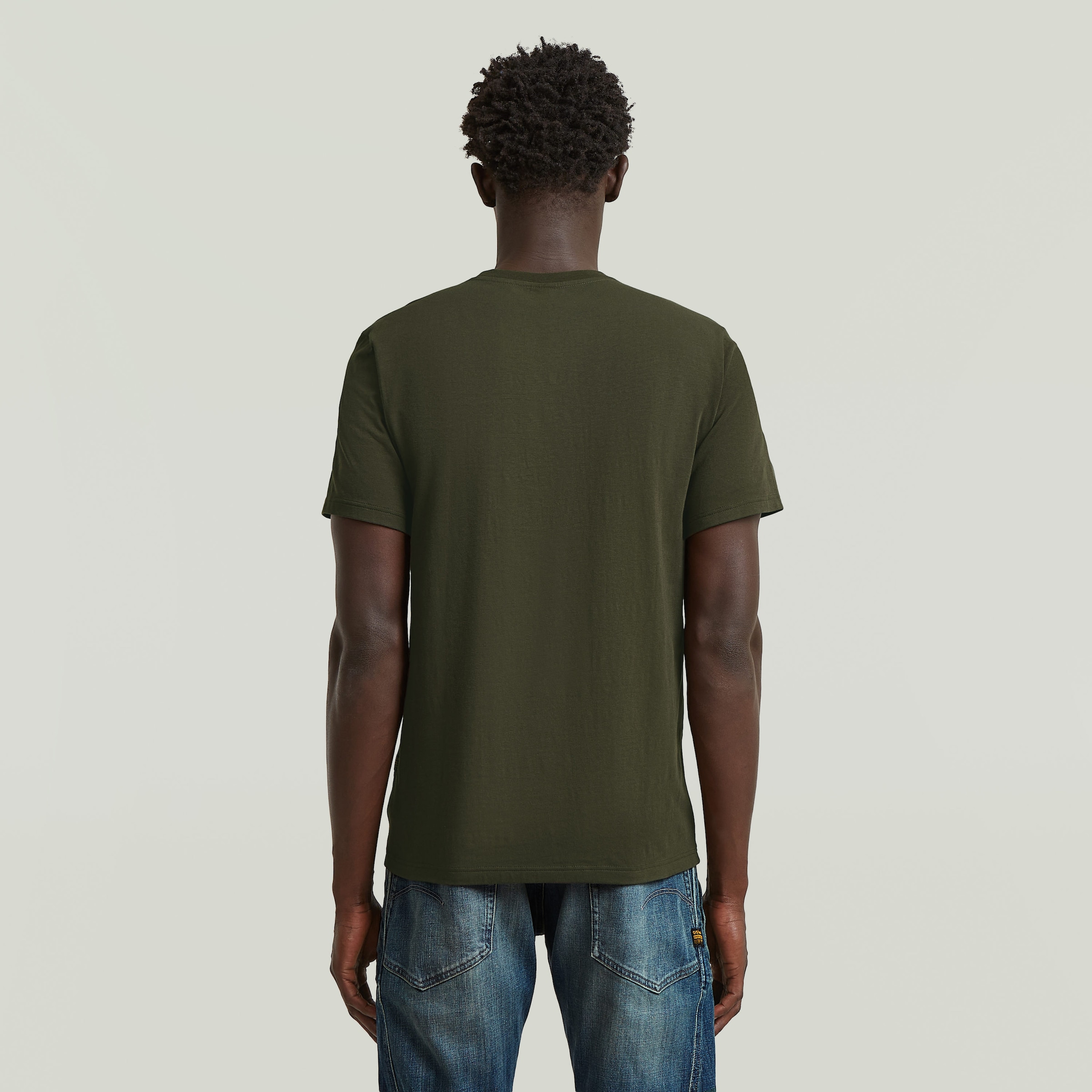 G-STAR T-Shirt »Slim Base« mit Rundhals, Baumwollmix