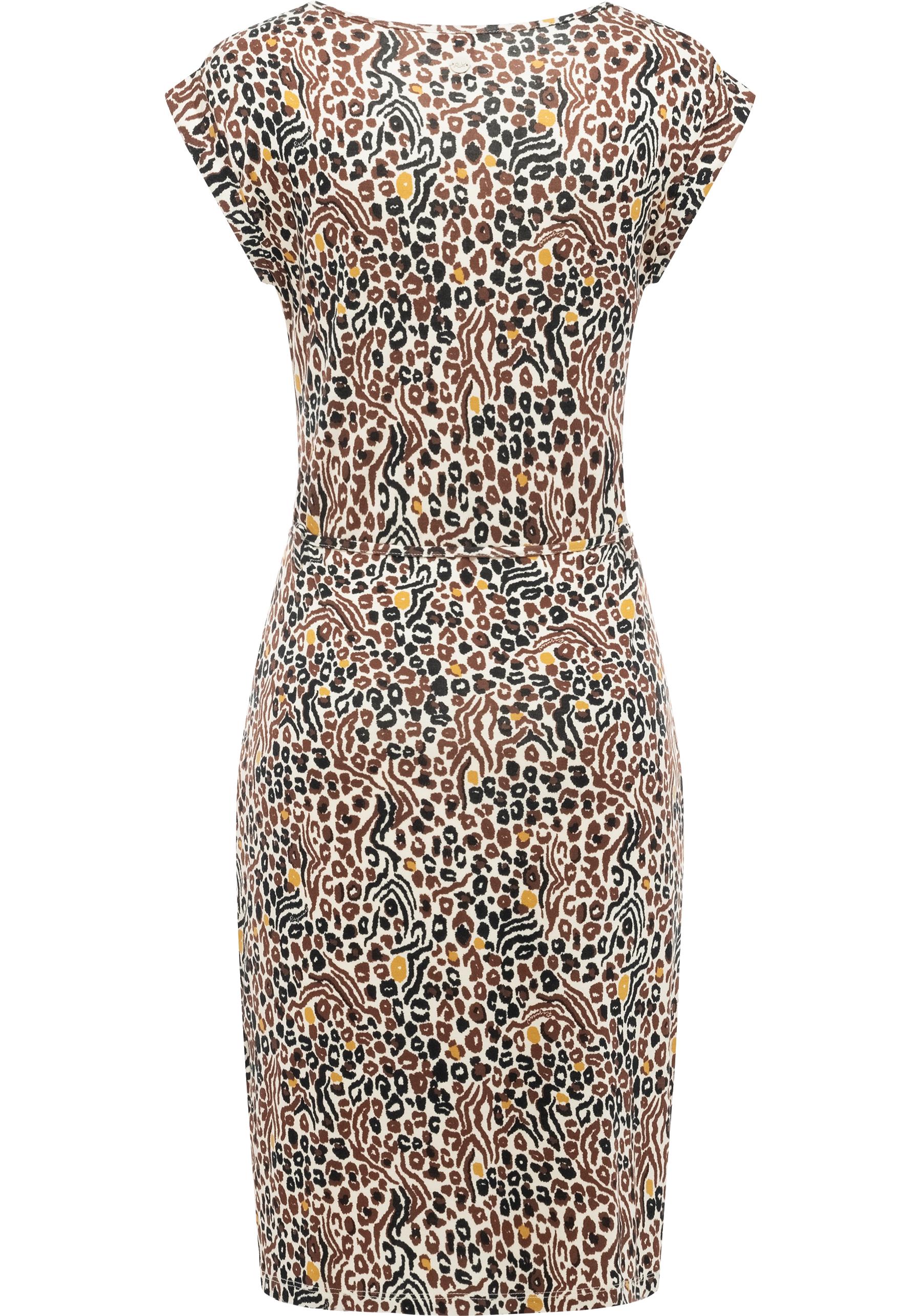 Thumbnail - Ragwear Sommerkleid "Taggien Print" Eingrifftaschen Leichtes, bequemes Midikleid mit Muster