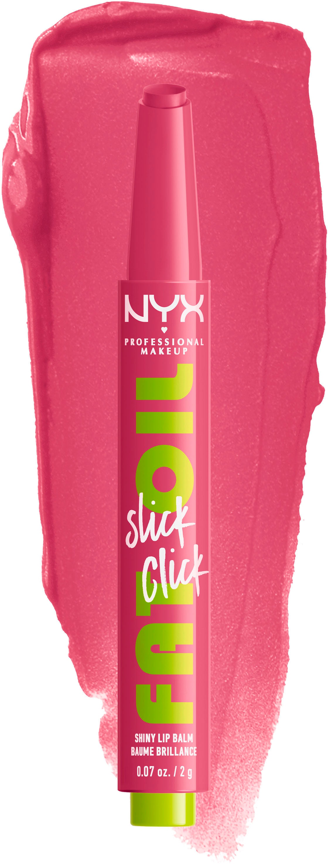 NYX Lippenstift »NYX Professional Makeup Fat Oil Slick Click DM Me«, mit natürlichen Inhaltstoffen