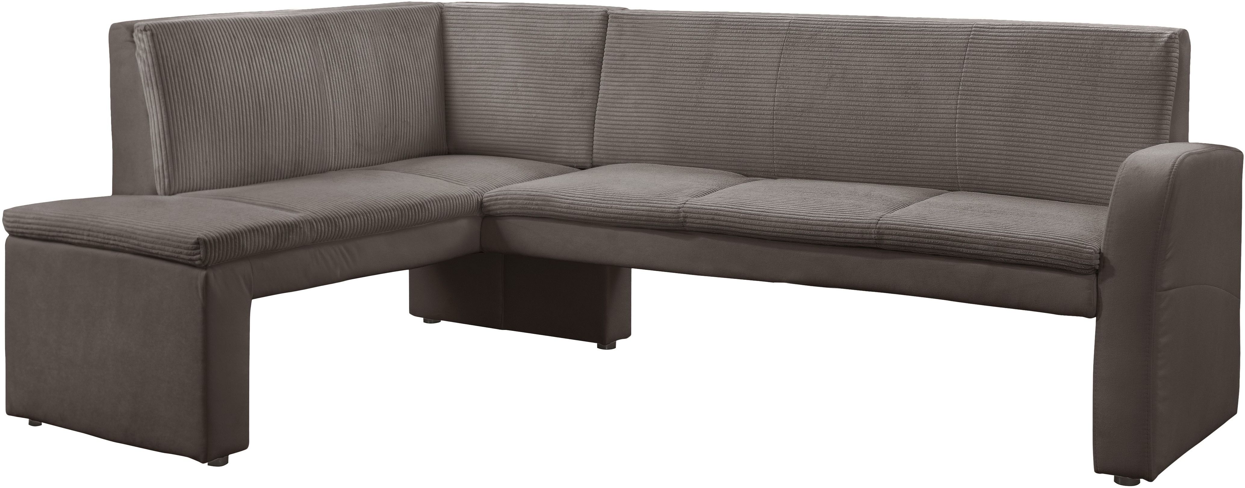 exxpo - sofa fashion Eckbank "Cortado, elegant und modern mit hohem Sitzkomfort" hohe Bodenfreiheit, schöne Detailverarbeitung, wahlweise Lederbezug