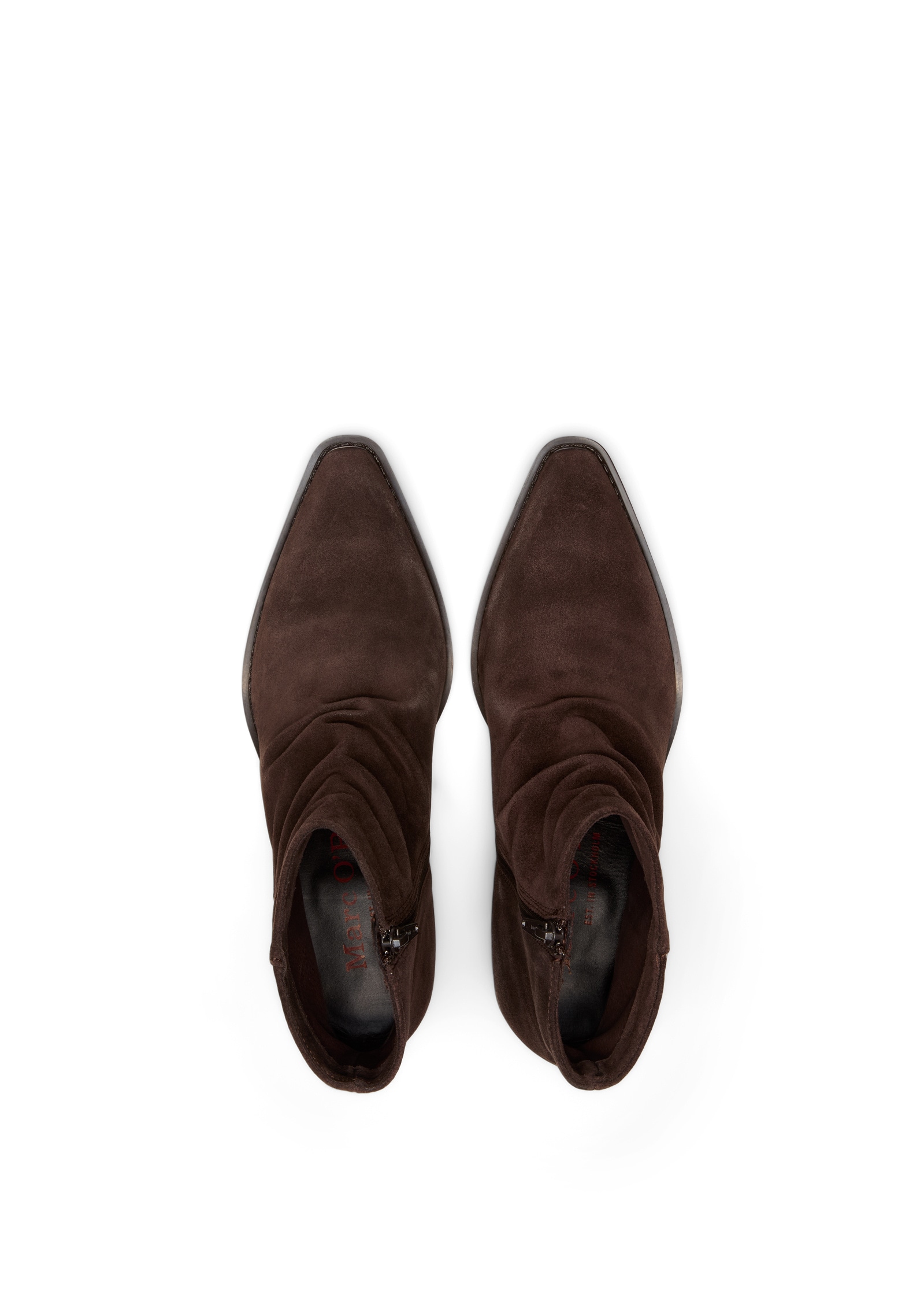 Marc O'Polo Stiefelette »aus geöltem Veloursleder«