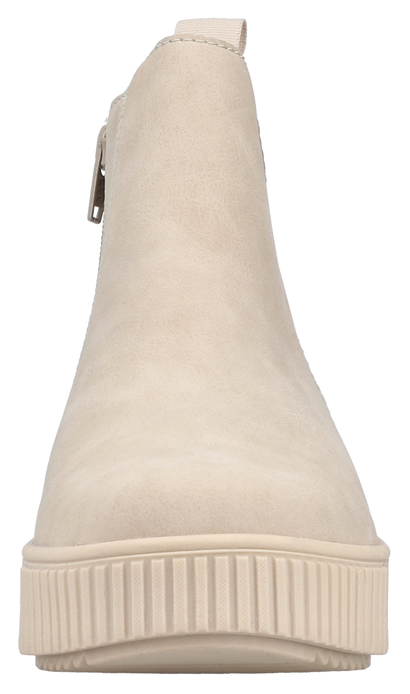Rieker Winterboots, Chelseaboots, Plateausneaker, Stiefelette, Reißverschluss und Stretch