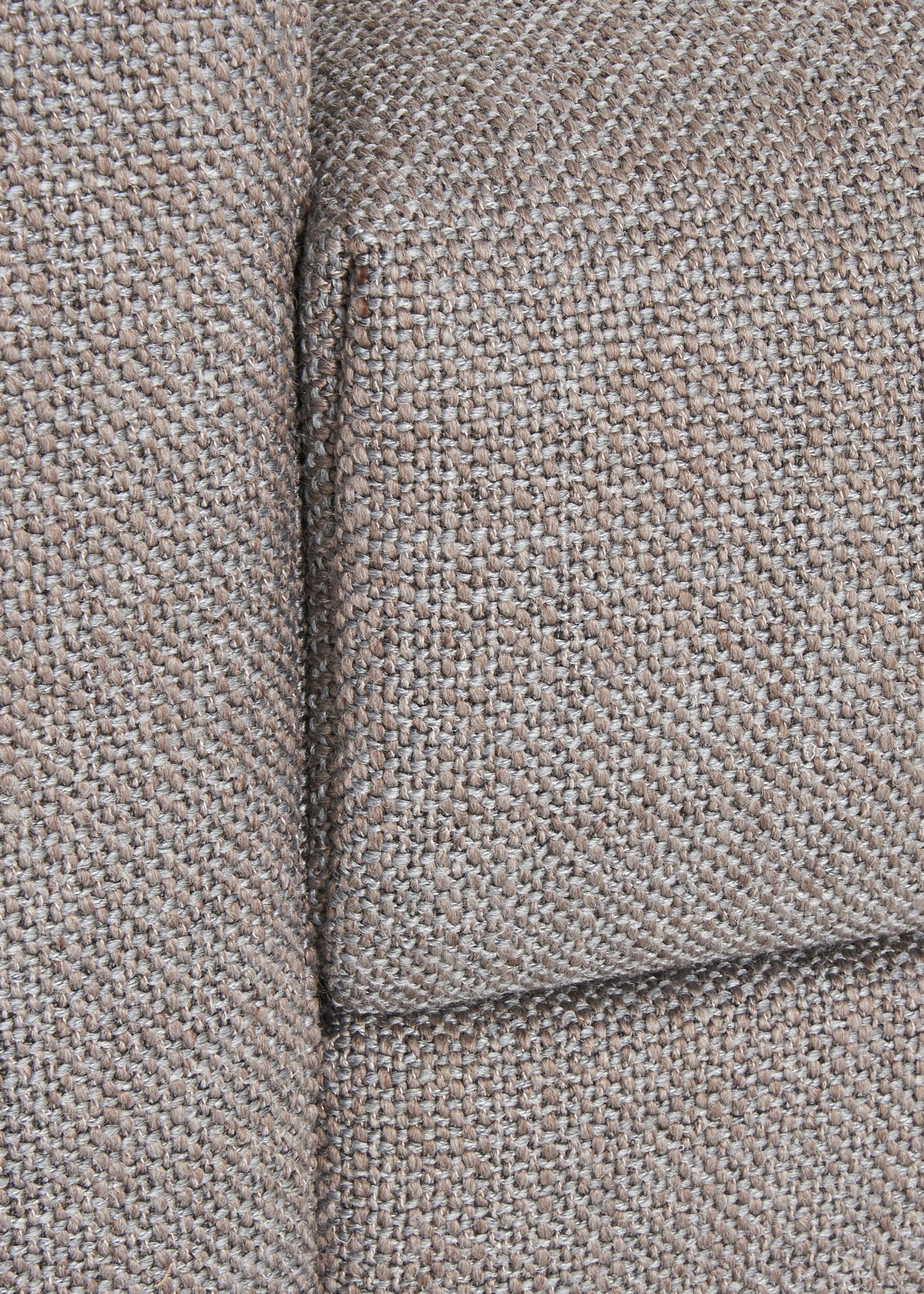 Creation BY ROLF BENZ Sessel »CR.450, Designsessel, Loungesessel«, Armlehne breit niedrig, Alugussfüße in umbragrau, Breite 120 cm