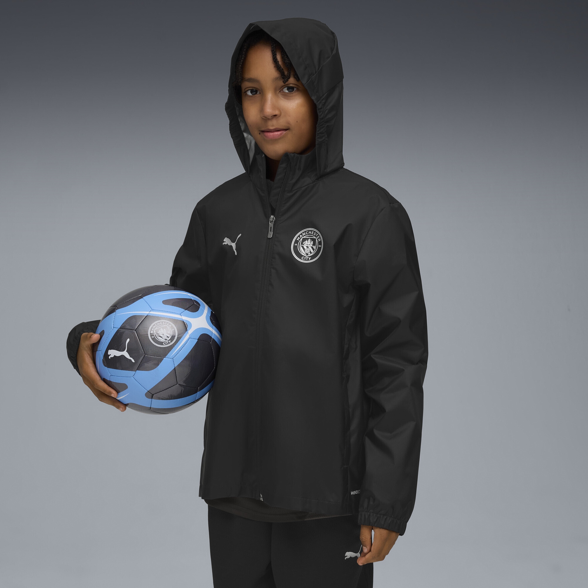 PUMA Trainingsjacke »Manchester City Allwetter-Trainingsjacke Jugendliche«