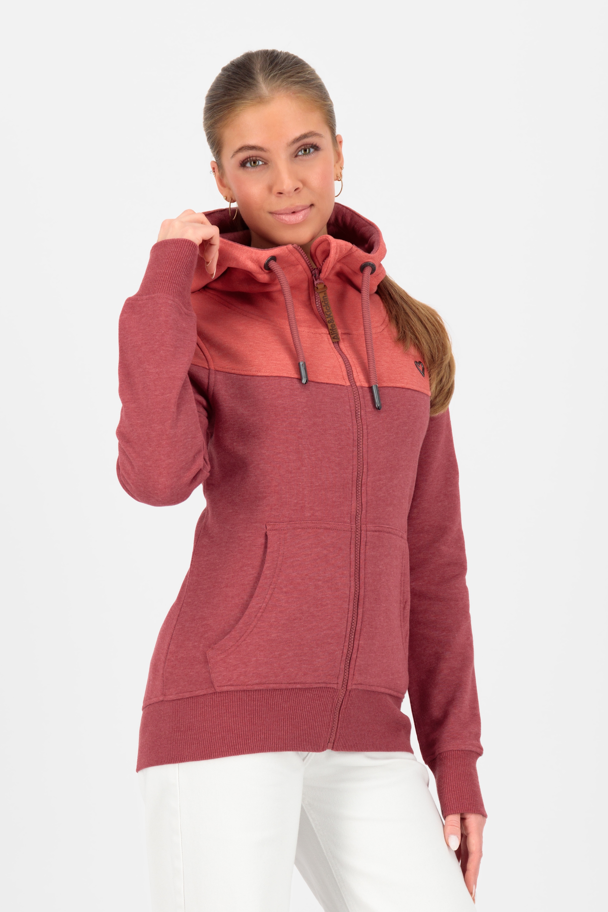 Alife & Kickin Kapuzensweatjacke "Damen PalinaAK A" günstig online kaufen