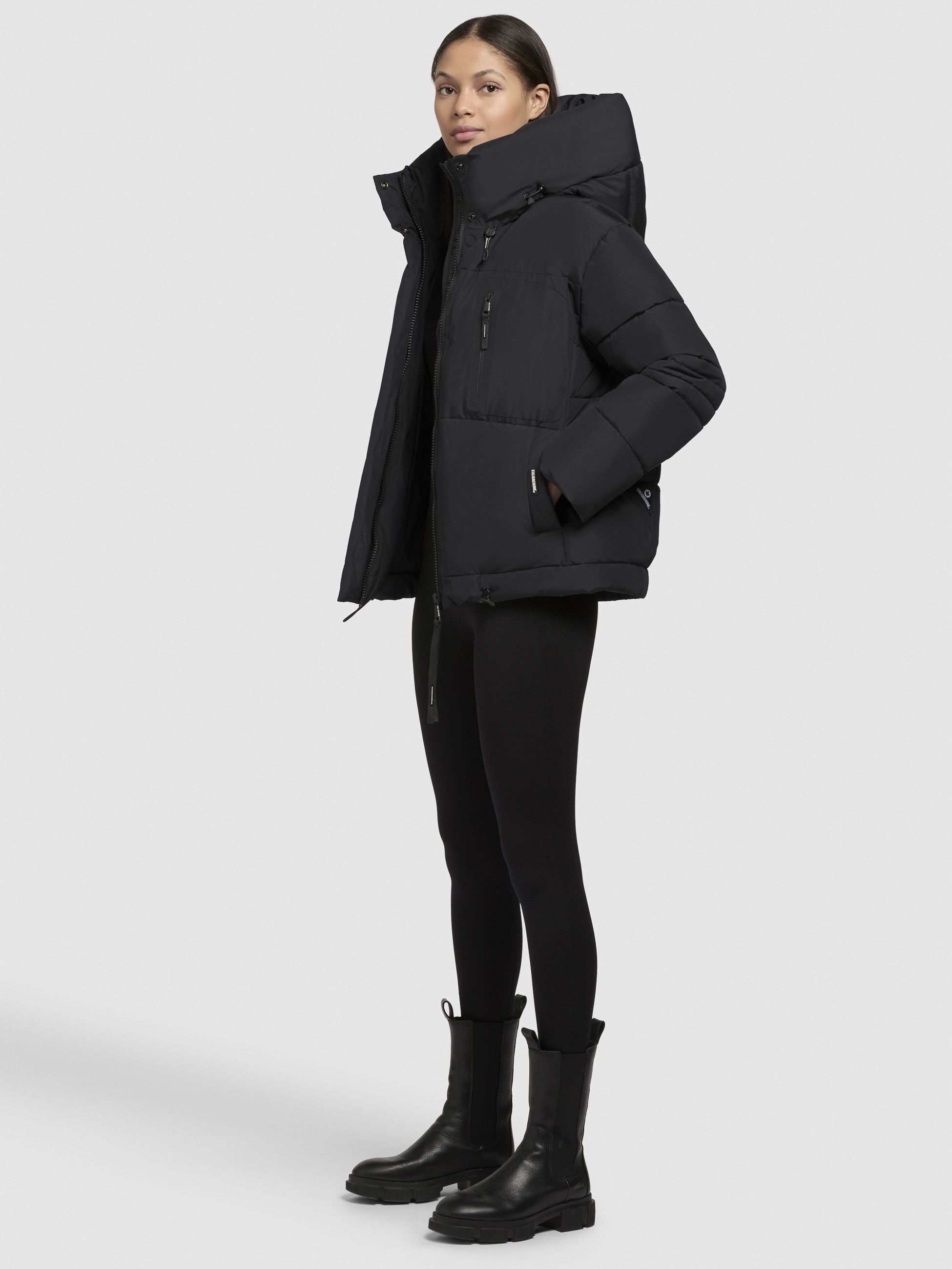 khujo Steppjacke »PEEKE«, mit Kapuze