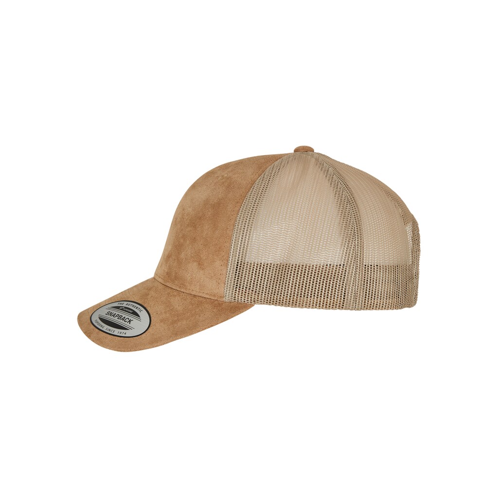 Flexfit Flex Cap »Flexfit Accessoires Suede Leather Trucker Cap«