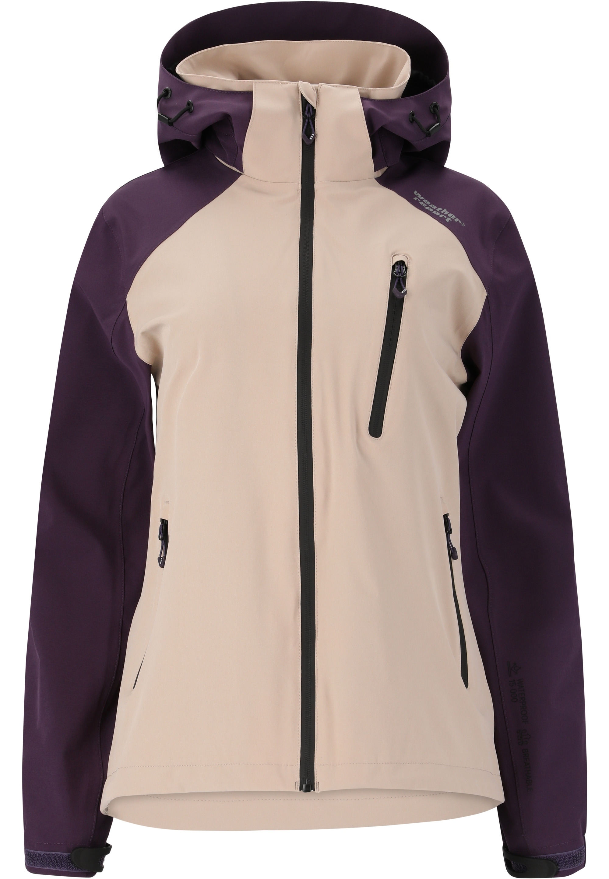 WEATHER REPORT Outdoorjacke »CAMELIA W-PRO15000«, mit wasserdichter Beschichtung