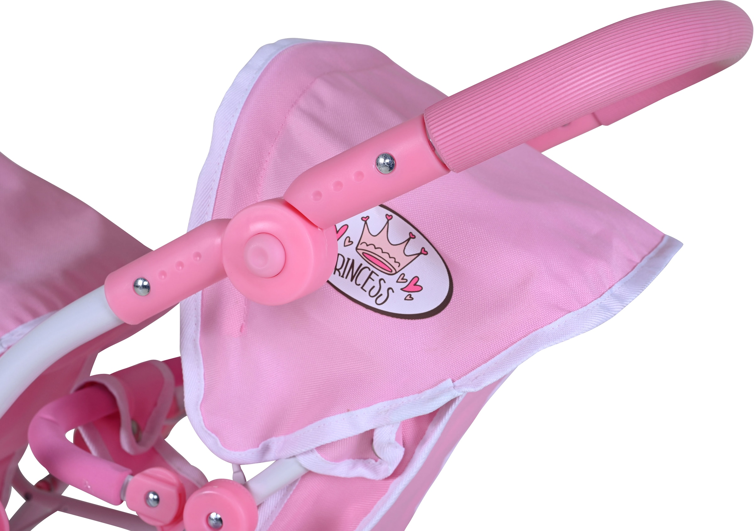 Knorrtoys® Puppen-Zwillingsbuggy »Milo - Princess White Rose«