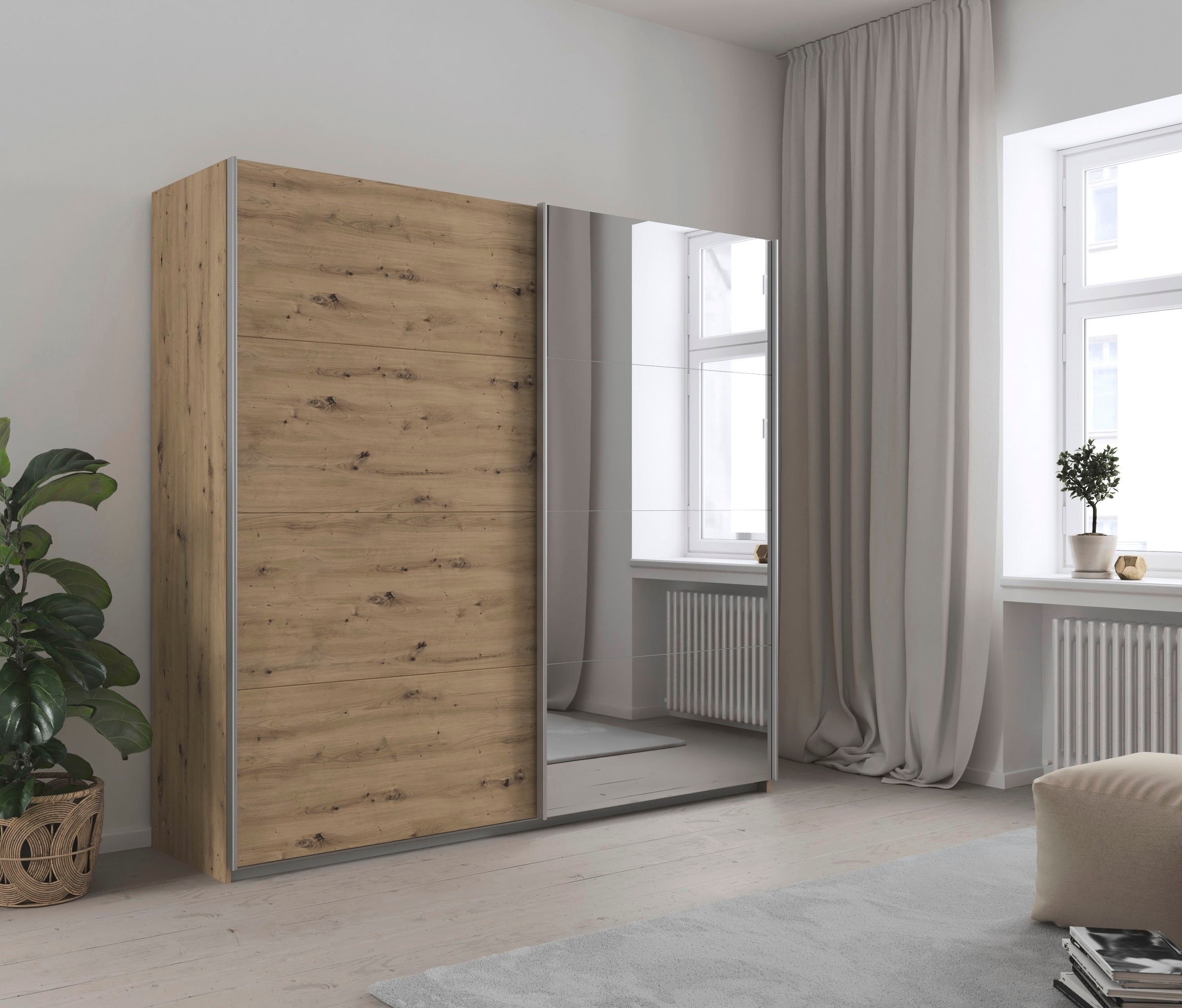 OTTO home "Kleiderschrank Schrank Garderobe Schlafzimmerschrank THANOS" 3 v günstig online kaufen