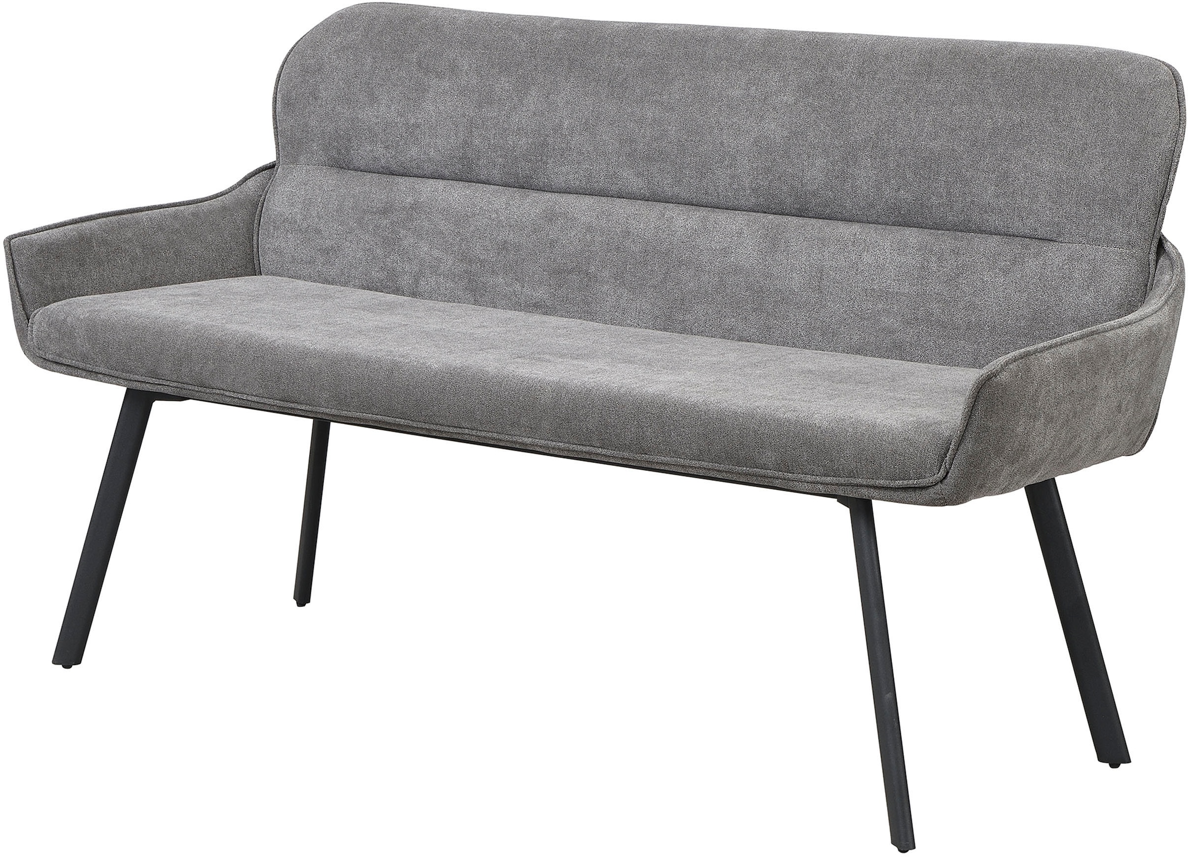 byLIVING Sitzbank »Rico« 1 Stk. tlg. gemütliche Esszimmerbank in 140 oder 160cm, hochwertiger Stoffbezug