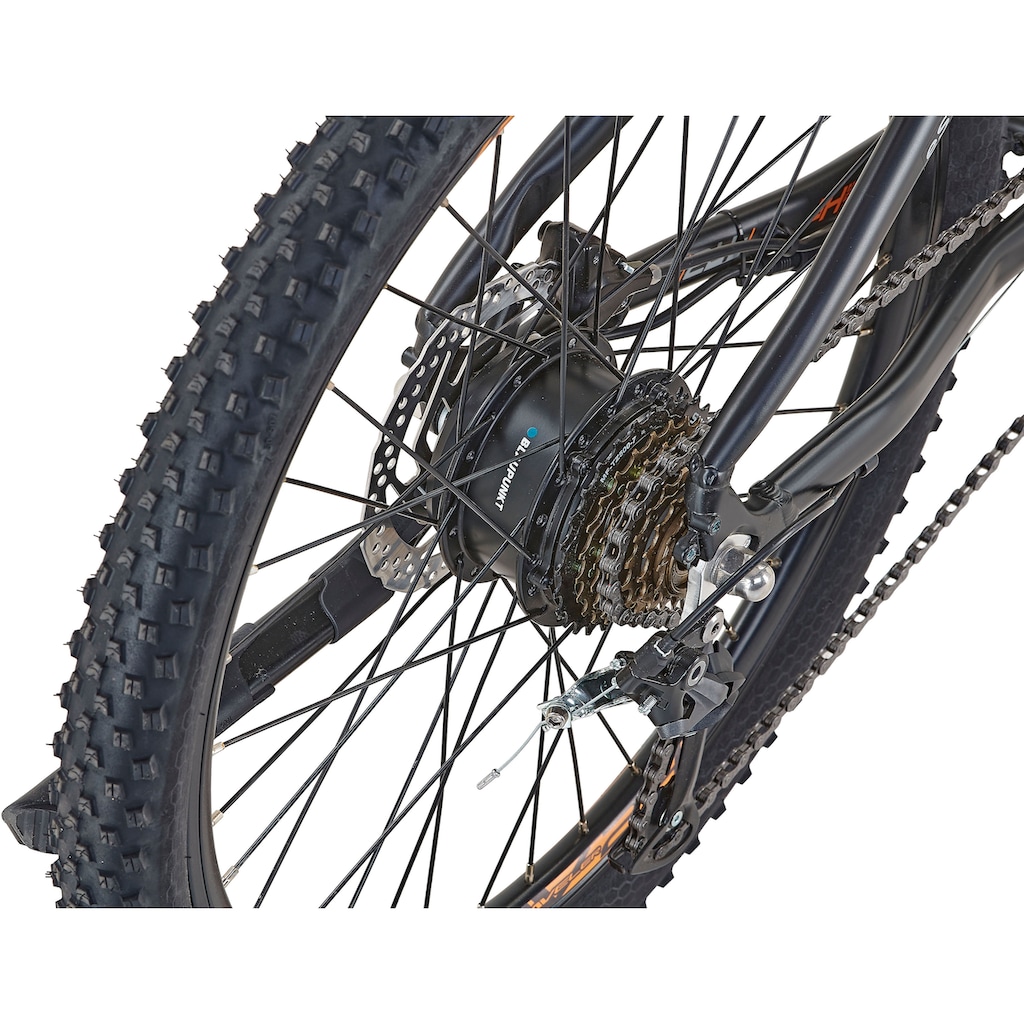 Prophete E-Bike »Graveler E-MTB 24"«, 7 Gang, Shimano, Altus, Heckmotor 250 W