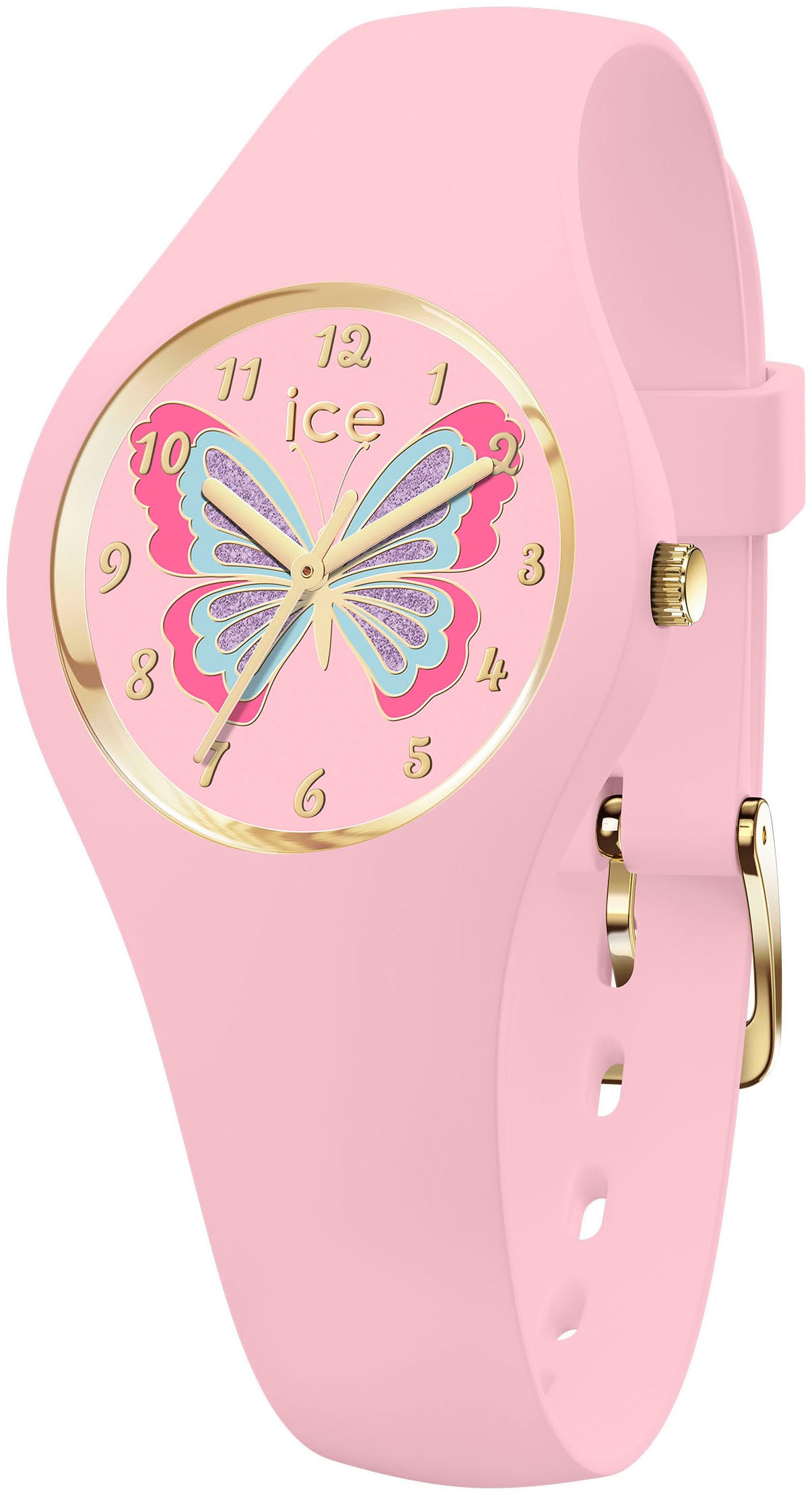 Quarzuhr »ICE fantasia - Butterfly - Extra small - 3H«, Armbanduhr, Kinderuhr,...