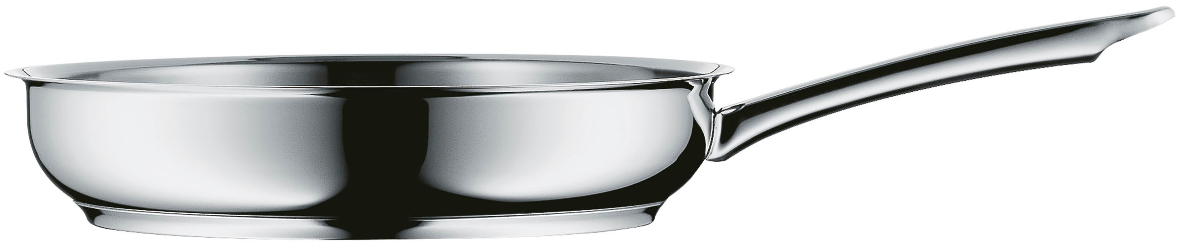 WMF Bratpfanne »Profi«, Cromargan® Edelstahl Rostfrei 18/10, (1 tlg.), 20 cm, TransTherm-Allherdboden