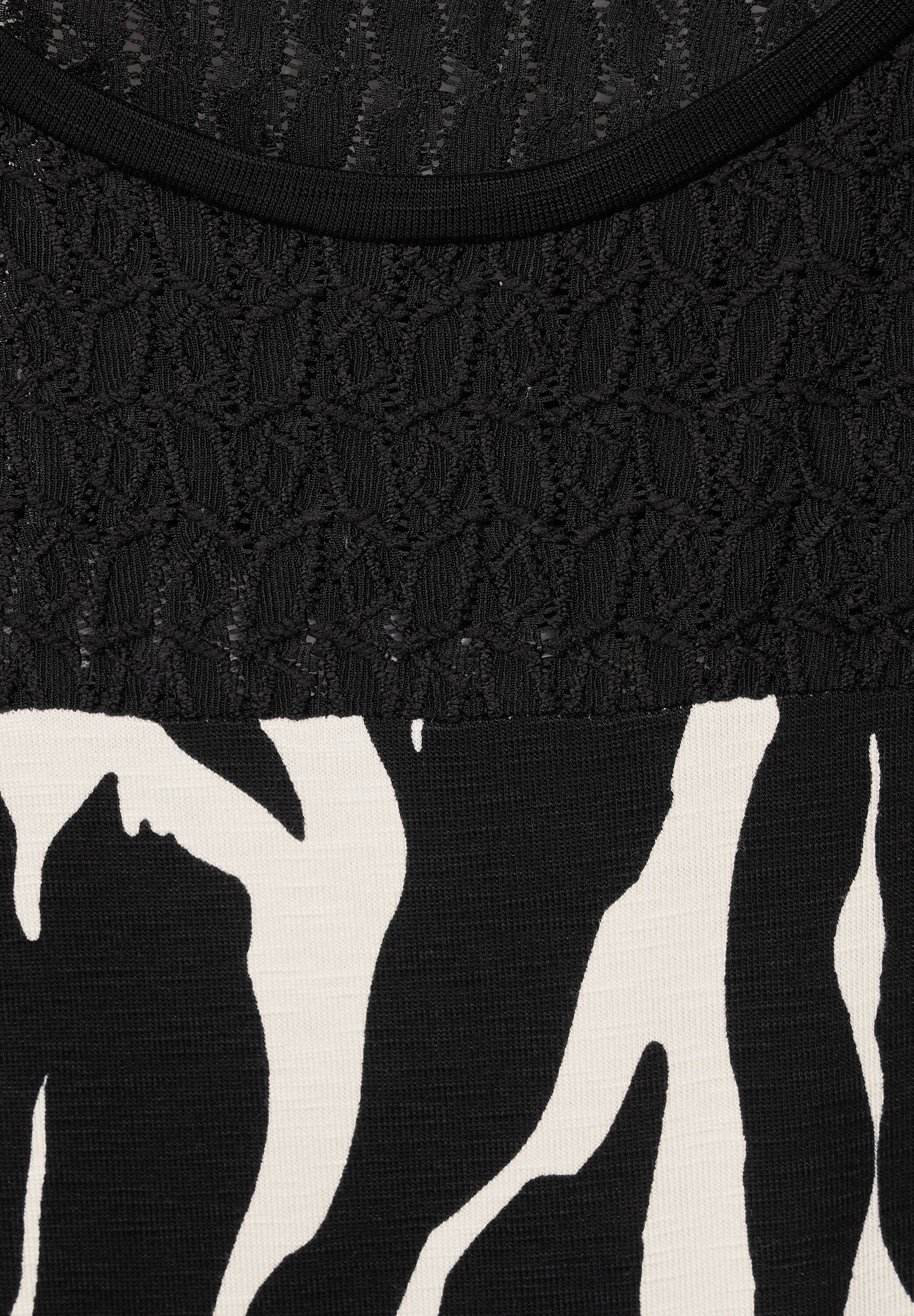 STREET ONE T-Shirt, mit Spitze
