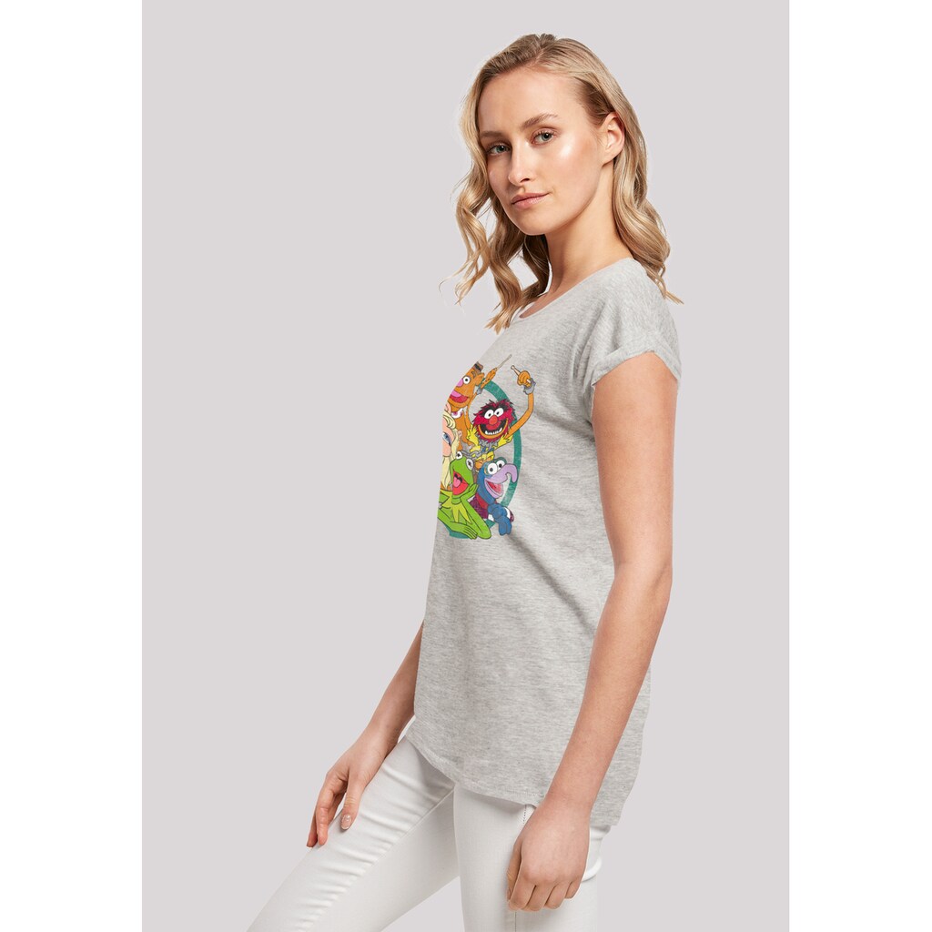 F4NT4STIC T-Shirt »Disney Die Muppets Group Circle«