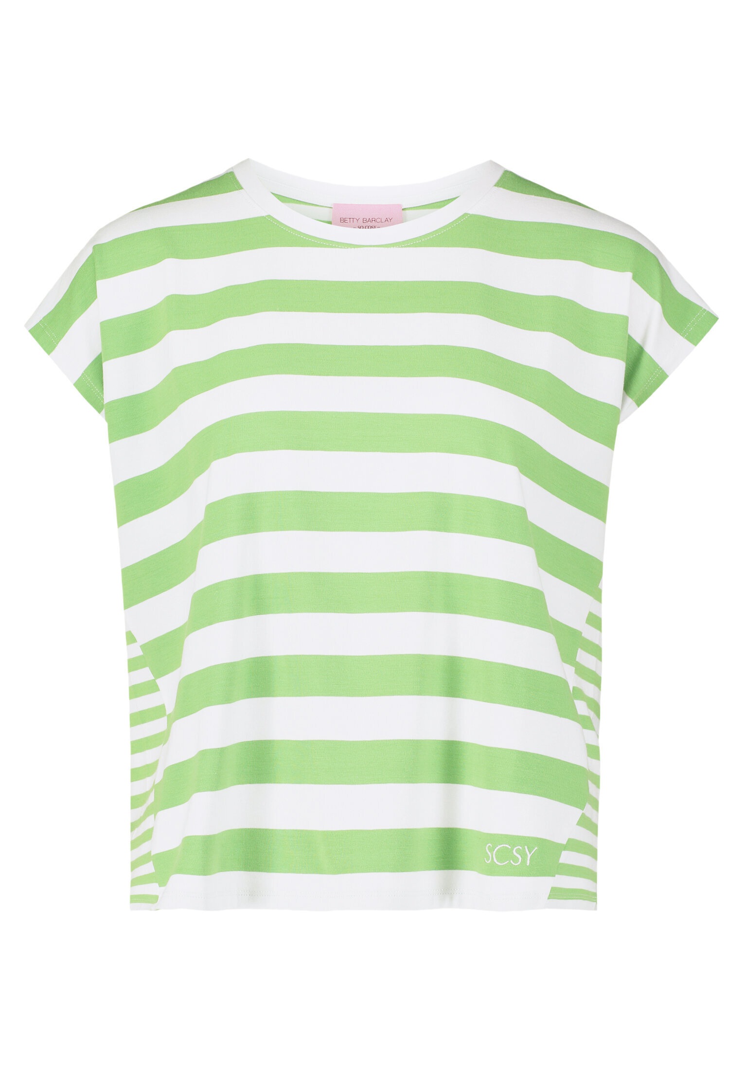 Betty Barclay Kurzarmshirt »Damen mit Streifen« 1 Stk. Materialmix