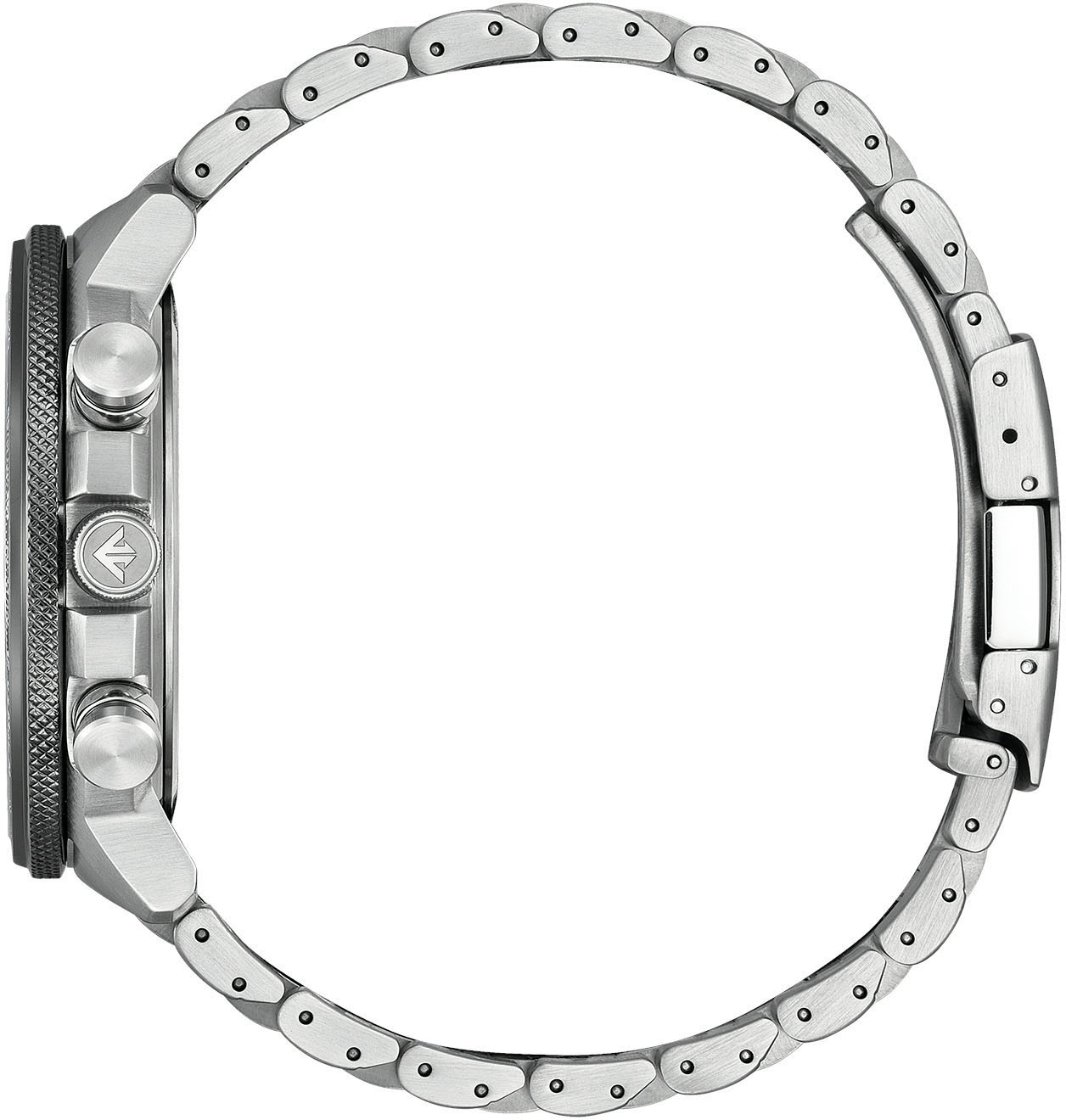 Citizen Funk-Multifunktionsuhr »Promaster Geo Trekker«, Armbanduhr, Solar, Herrenuhr, Edelstahlarmband, Datum, 2. Zeitzone