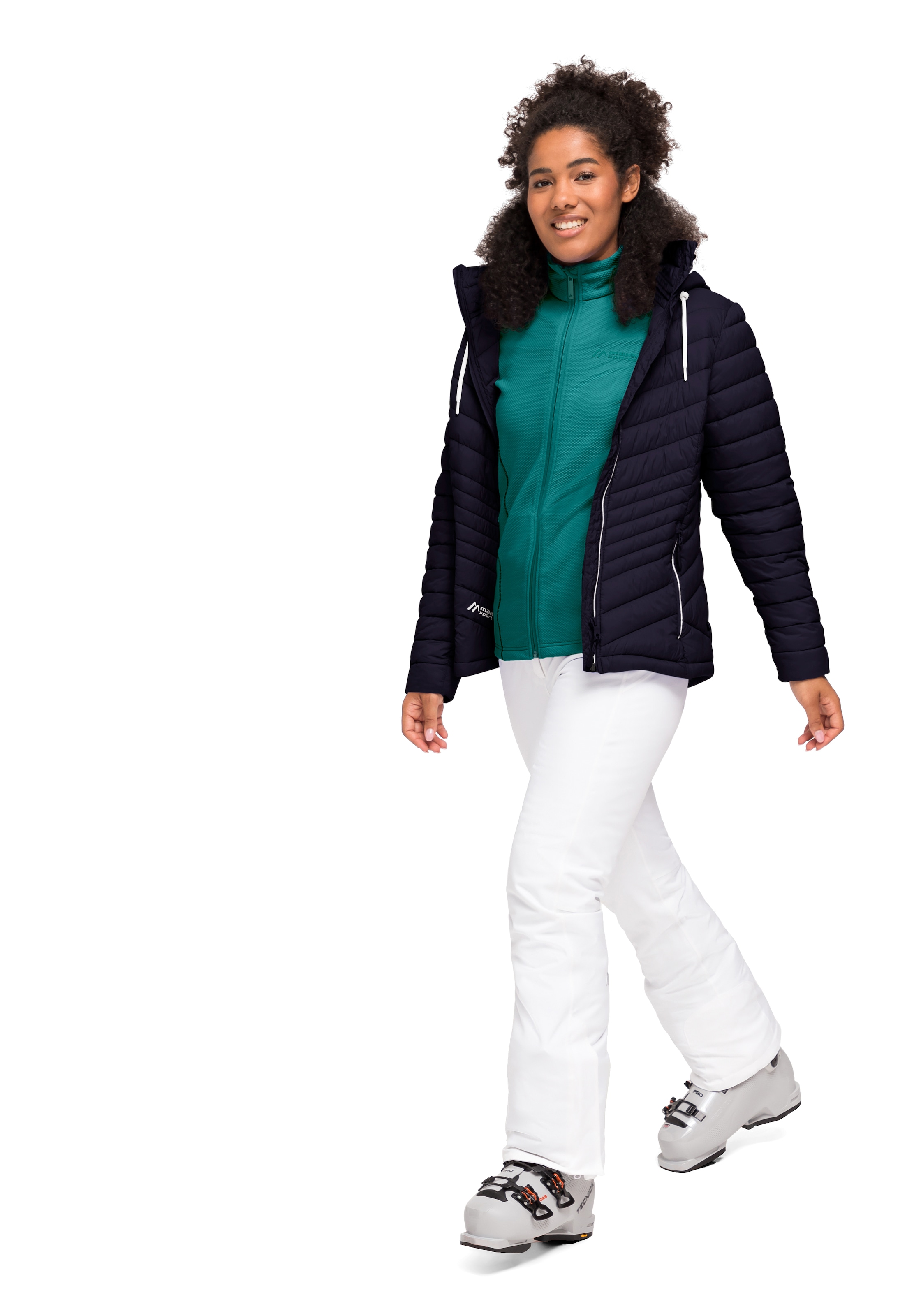 Damen Funktionsshirt zum Maier | Fleecejacke BAUR Midlayer, als warme »Ximena«, Skifahren bestellen ideal Sports