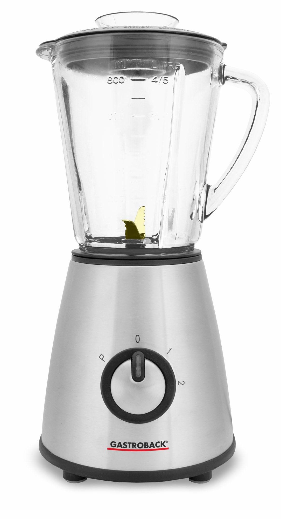 Gastroback Standmixer "Design Mixer Mini 40897", 500 W, 2 Geschwindigkeiten, Edelstahl