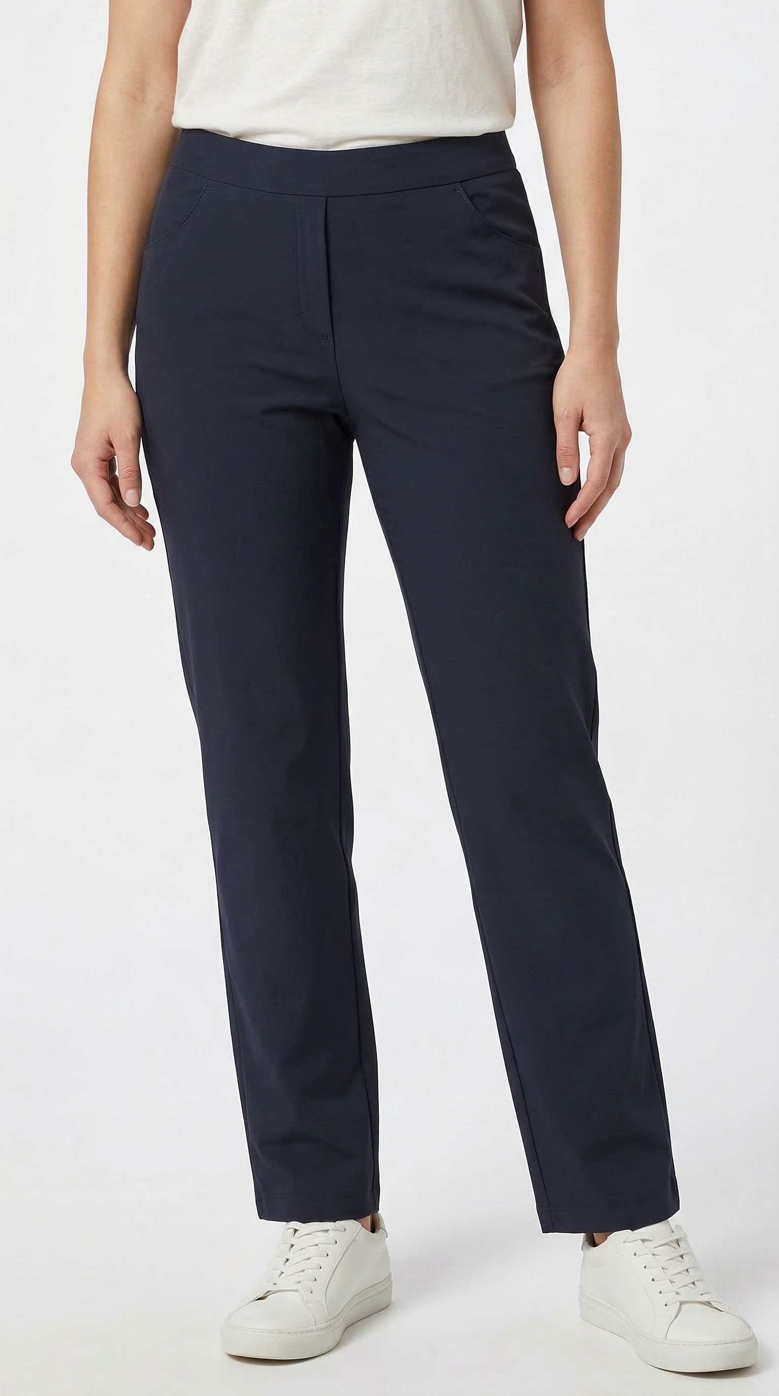 KjBRAND 7/8-Hose "KJBSusie Culotte" Vorne mit Eingrifftaschen, angedeuteter günstig online kaufen