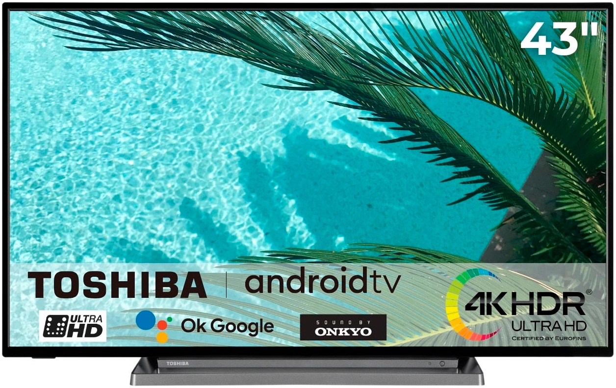 LED-Fernseher, 108 cm/43 Zoll, 4K Ultra HD, Android TV