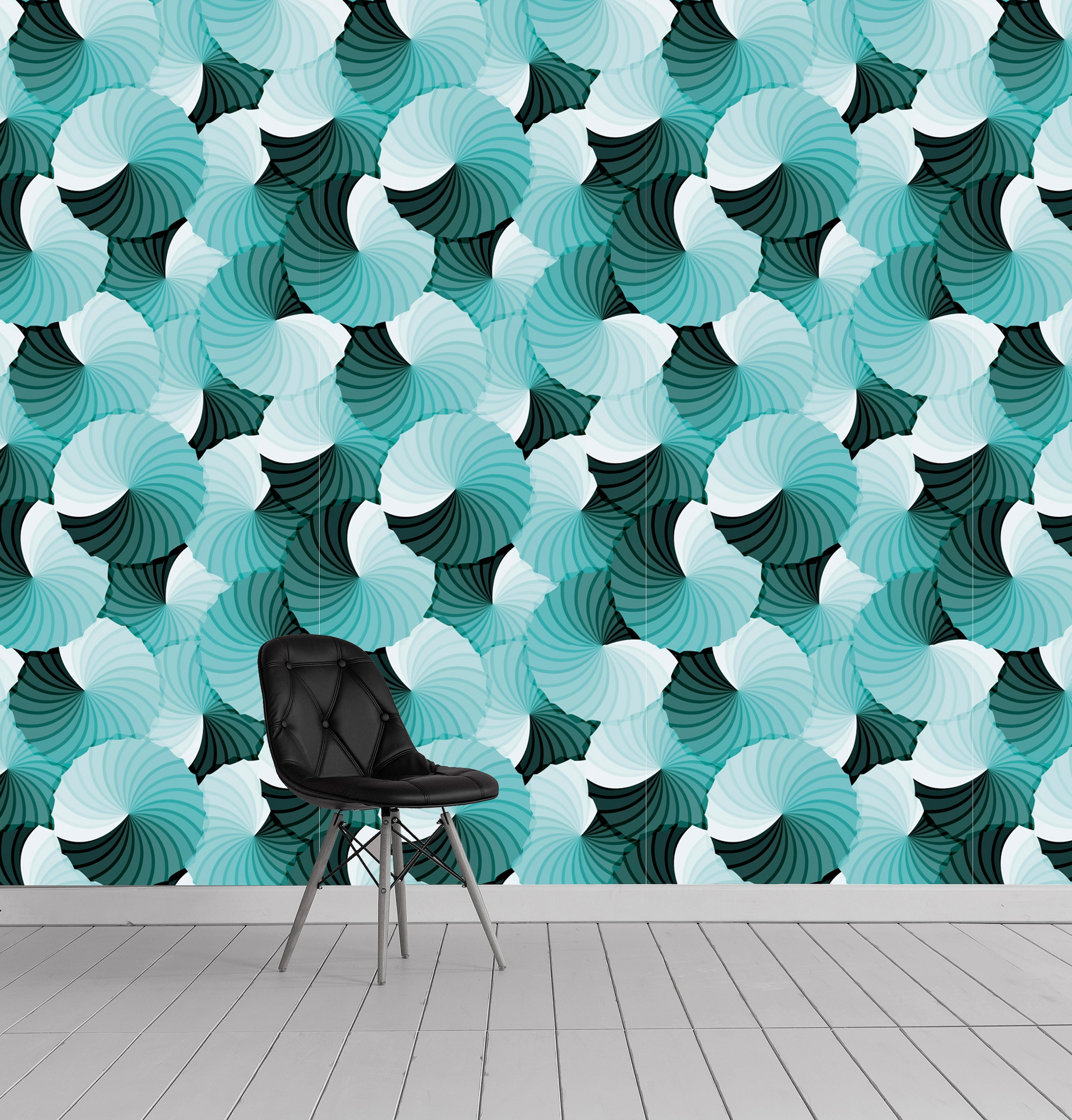 queence Vinyltapete »James« Farbverlauf | abstrakt | bedruckt | gemustert glatt 90x250cm, selbstklebend, kinderleichte Anbringung, , Sticker