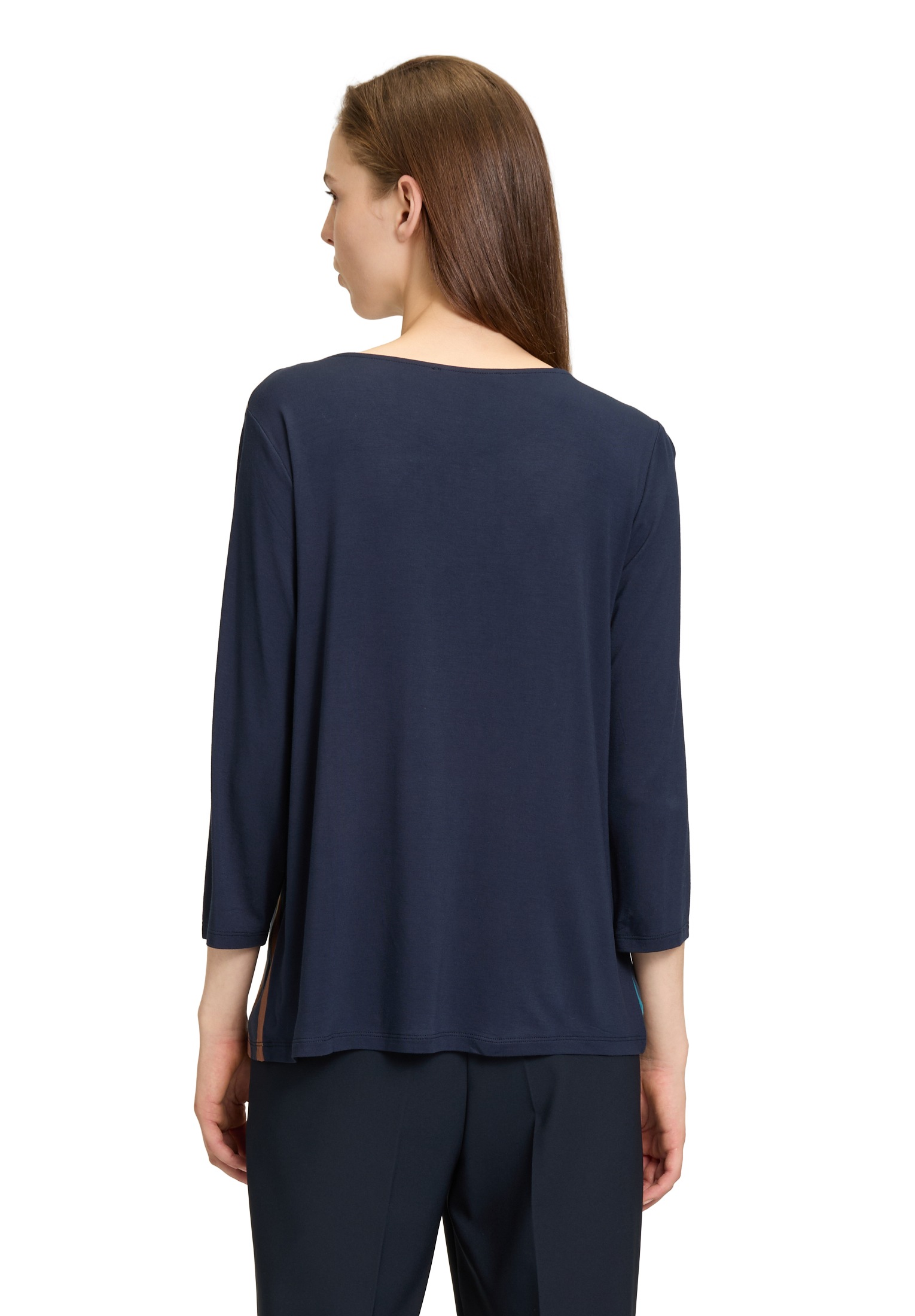 Betty Barclay 3/4-Arm-Shirt »Betty Barclay Blusenshirt mit Aufdruck«, (1 tlg.), Glitzersteine