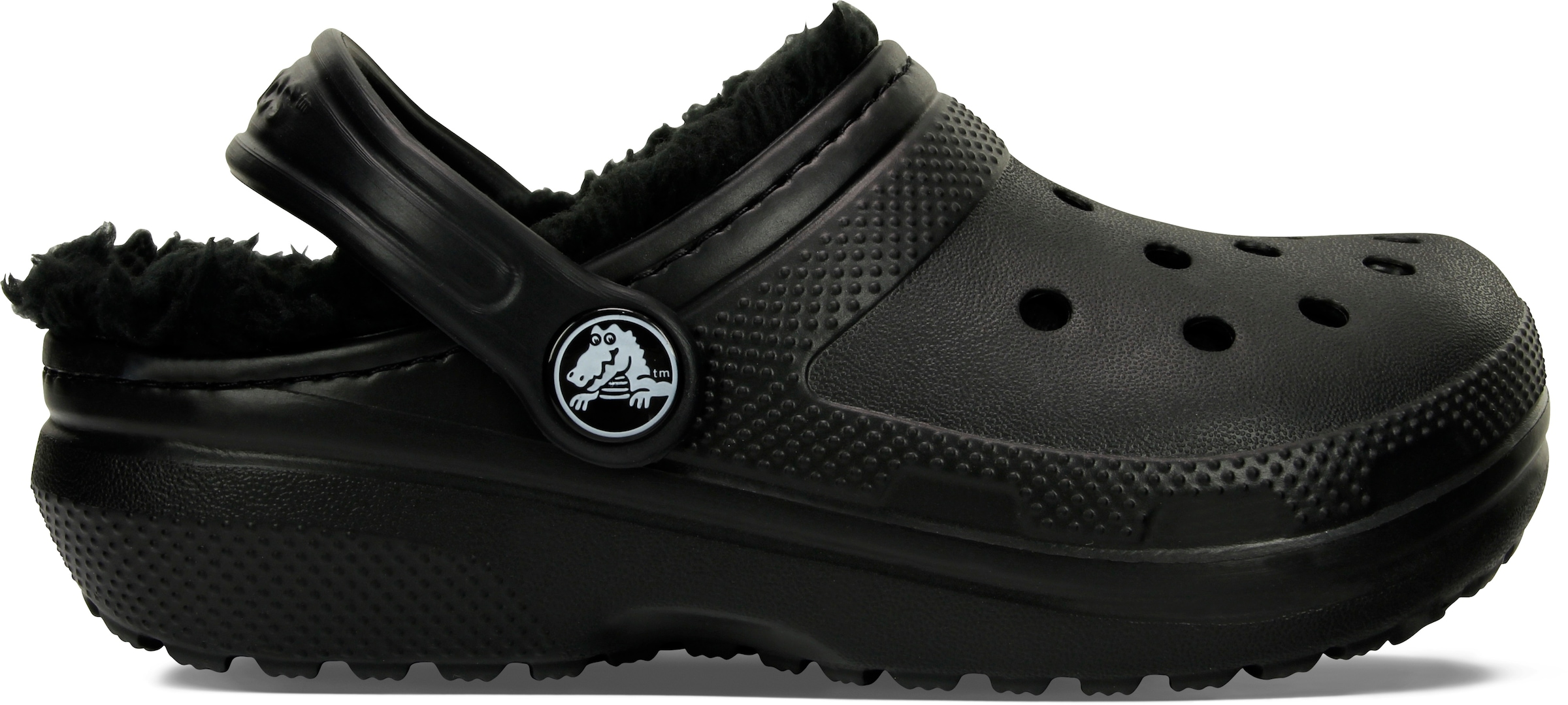 Crocs Clog »Classic Lined Clog«, Kindergartenschuh, Hausschuh mit kuscheligem Futter