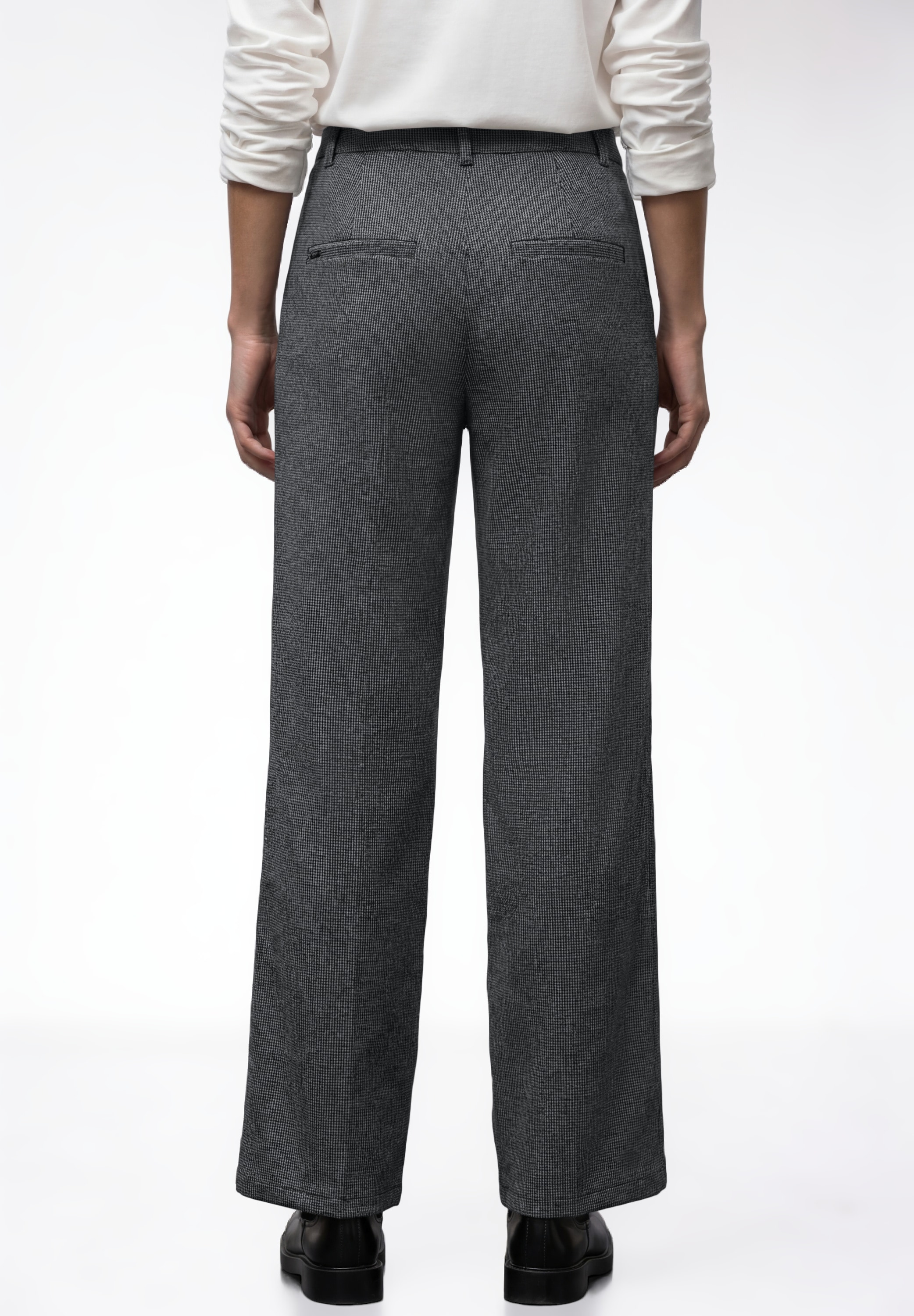 STREET ONE Stoffhose  High Waist