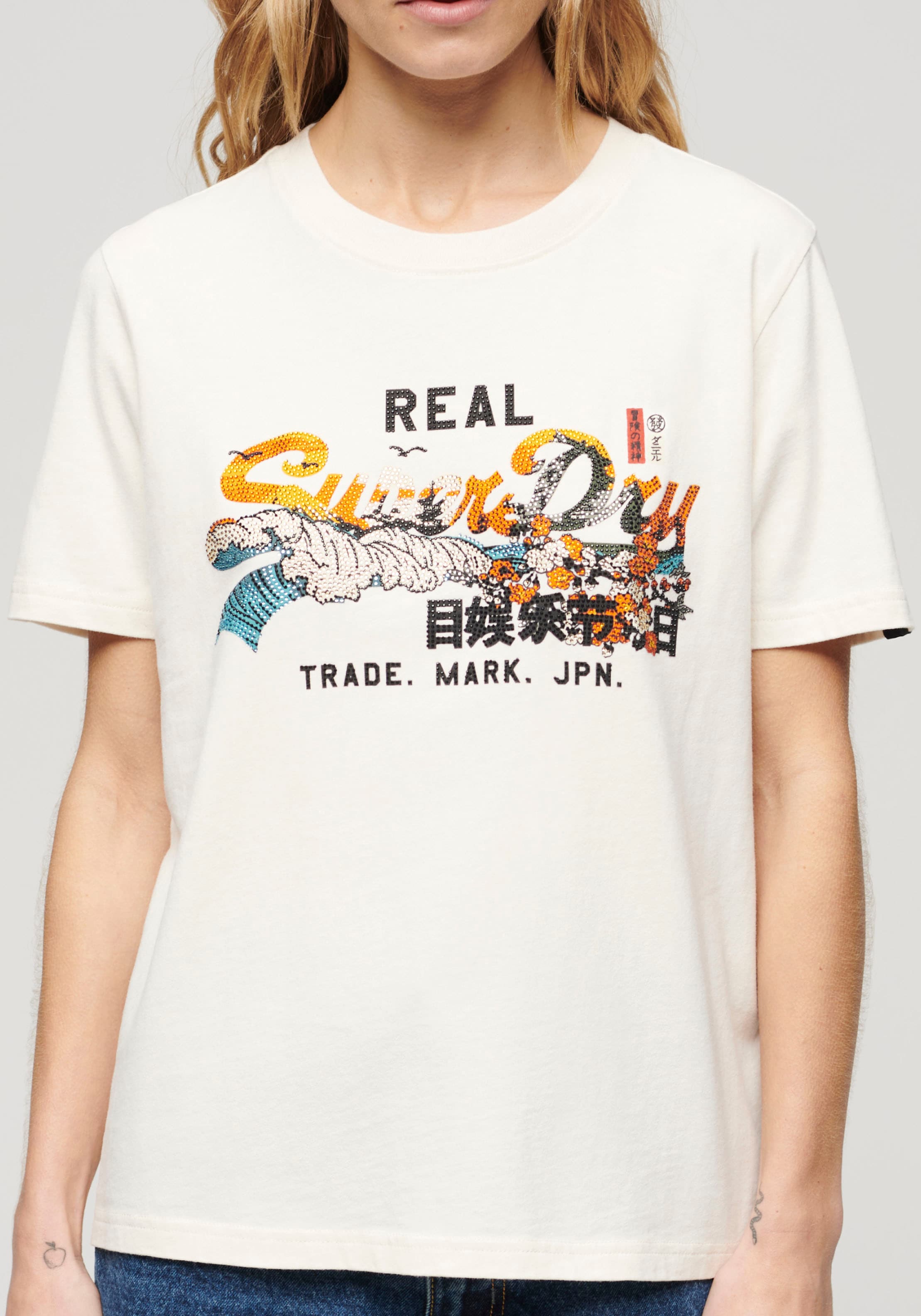 Superdry Print-Shirt »TOKYO VL RELAXED T SHIRT«