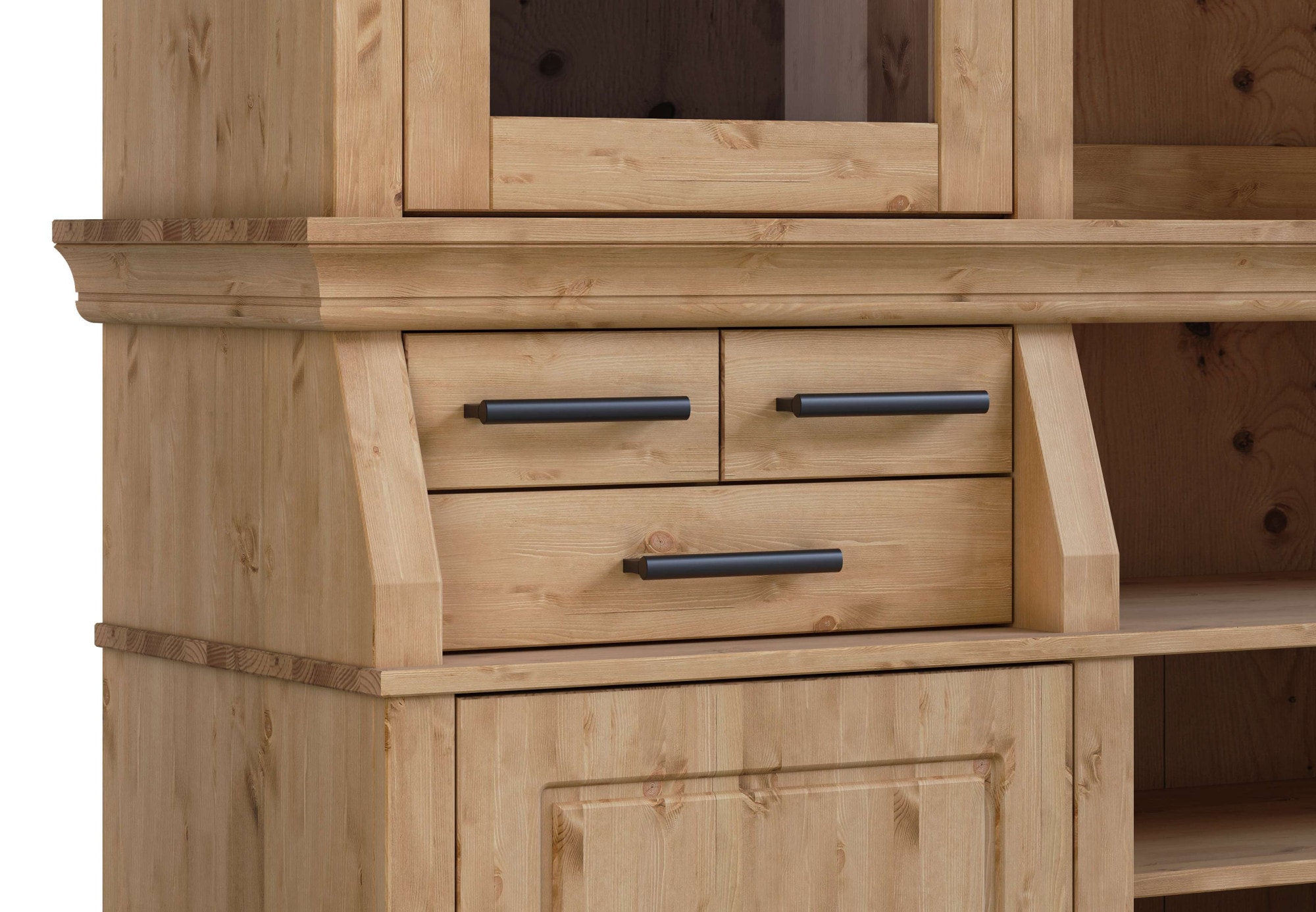 Home affaire Buffet »Anabel«, zertifiziertes Massivholz, Breite 186 cm, im Landhausstil