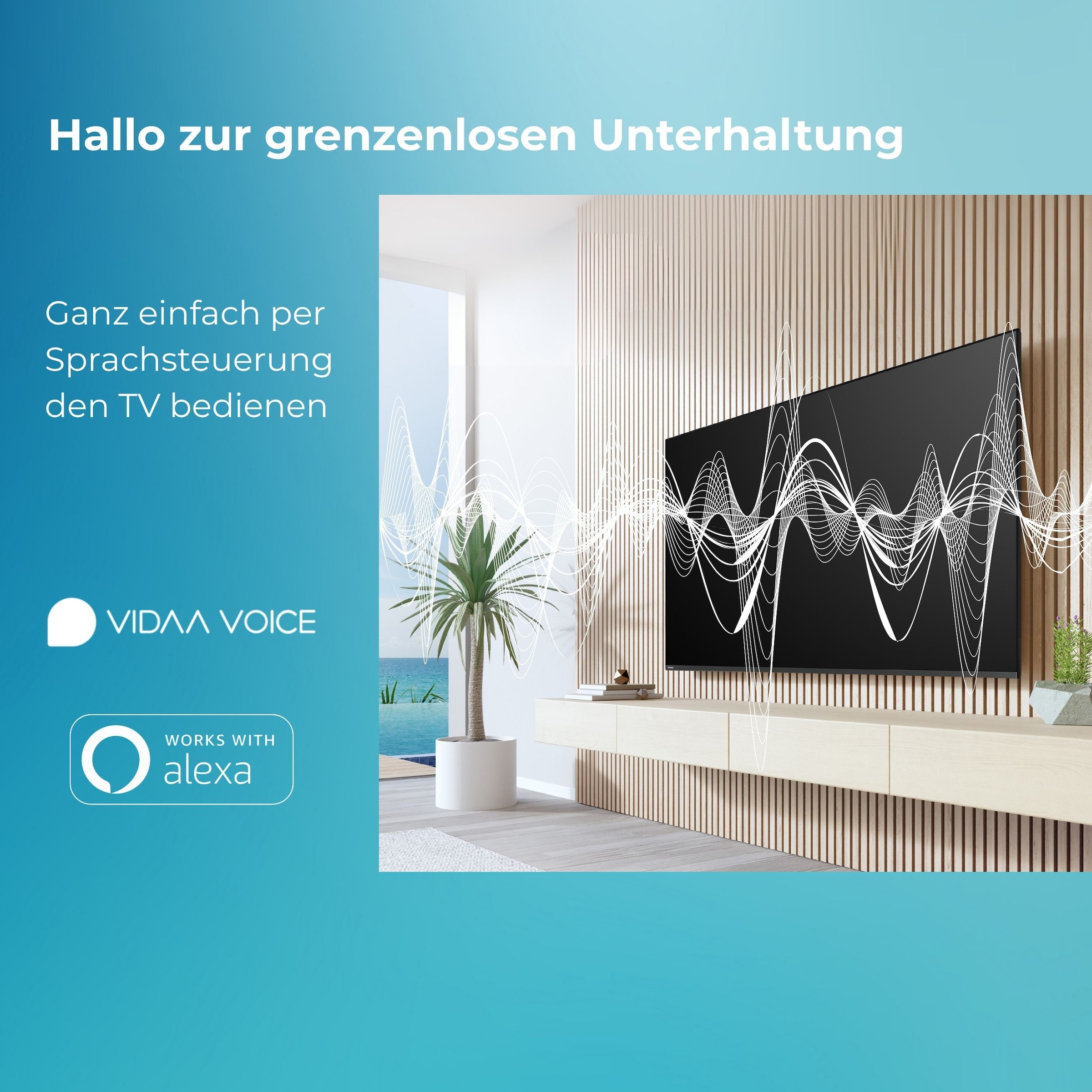 Toshiba LED-Fernseher »50UV3463DA« 126 cm/50 ″ Smart-TV