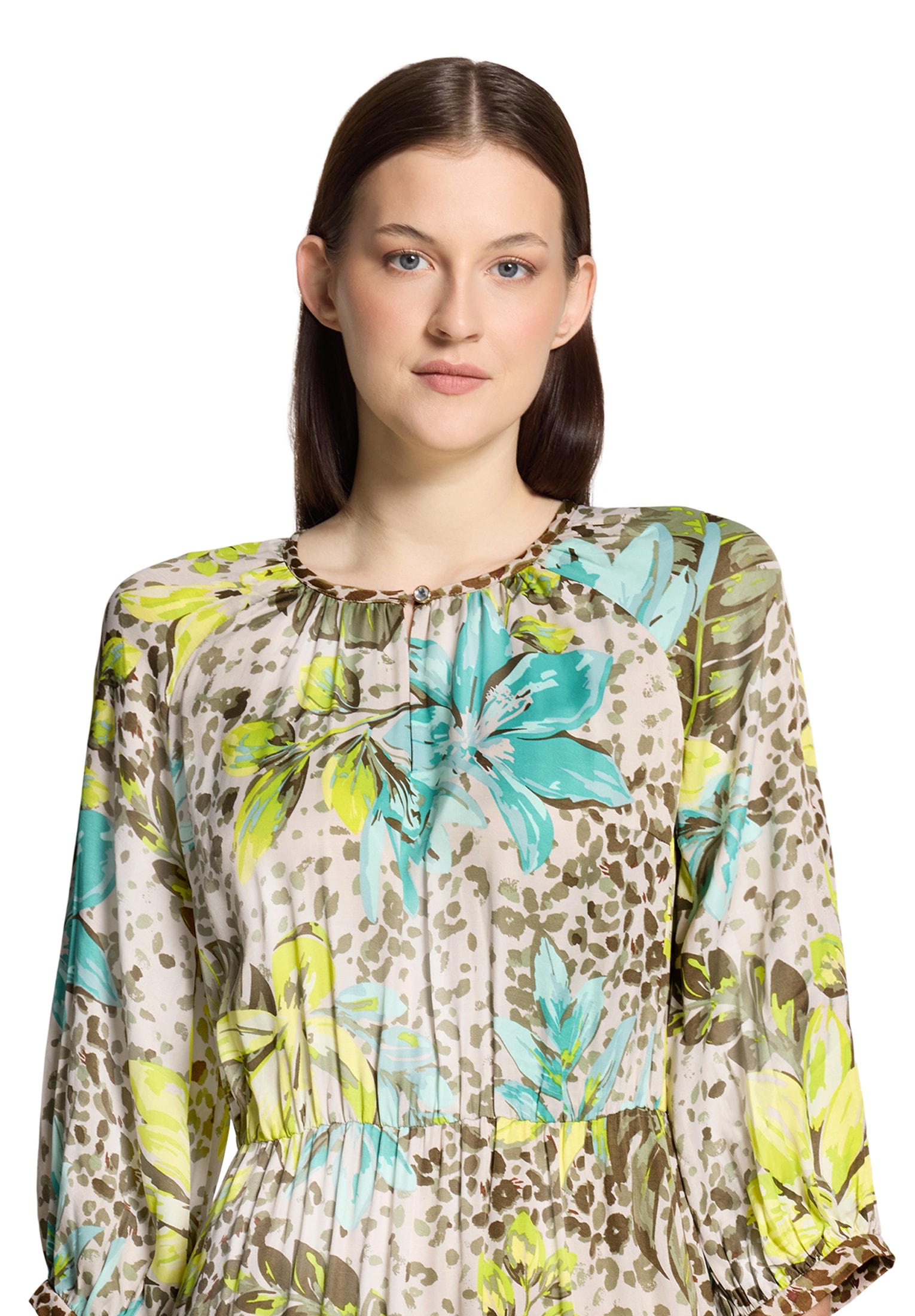 Betty Barclay Sommerkleid »Damen mit Rundhalsausschnitt« Ohne Tasche