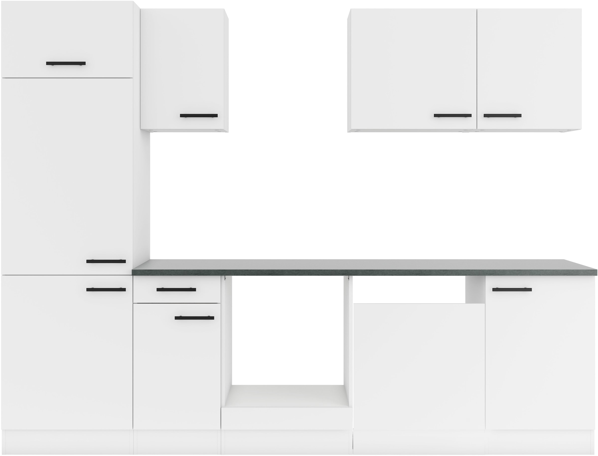 OPTIFIT Küchenzeile "Palma", Breite 270 cm, wahlweise mit E-Geräten, seiten günstig online kaufen