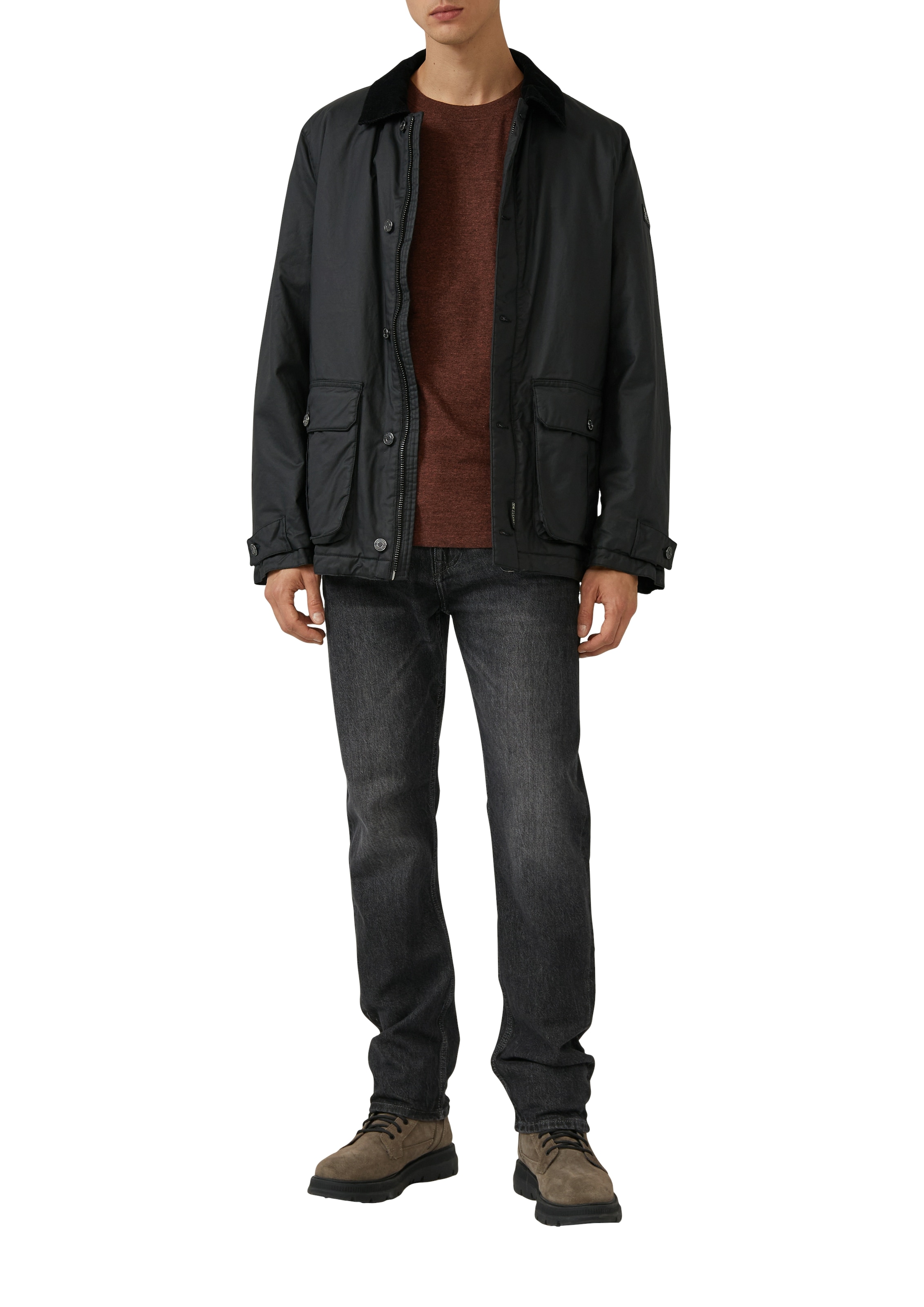 s.Oliver T-Shirt in Melange Optik