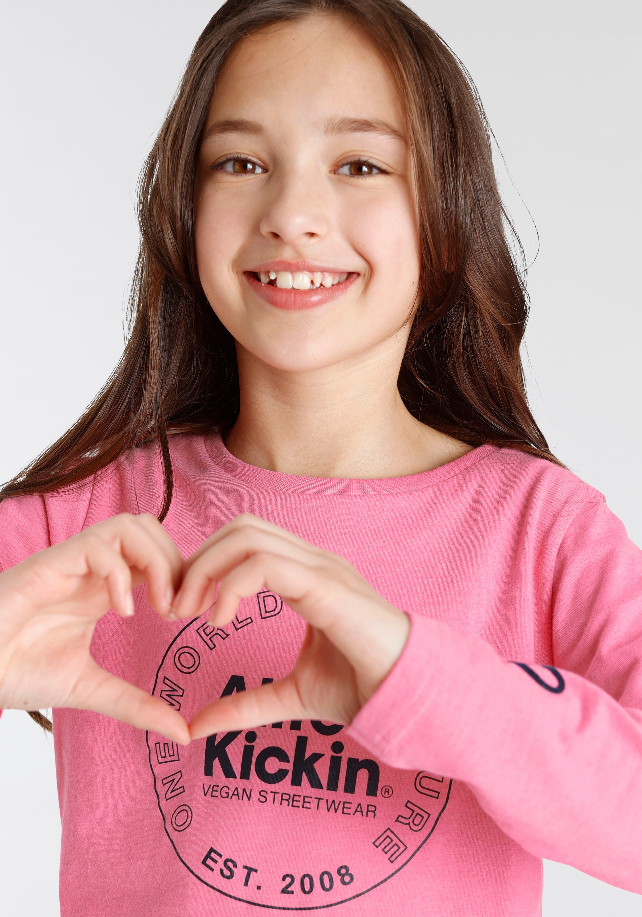 Alife & Kickin Langarmshirt »mit Logo Druck«, NEUE MARKE! Alife & Kickin  für Kids. kaufen | BAUR