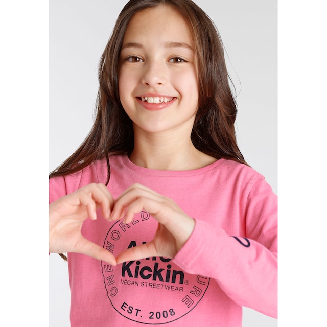 Alife & Kickin Langarmshirt »mit Logo Druck«, NEUE MARKE! Alife & Kickin  für Kids. kaufen | BAUR