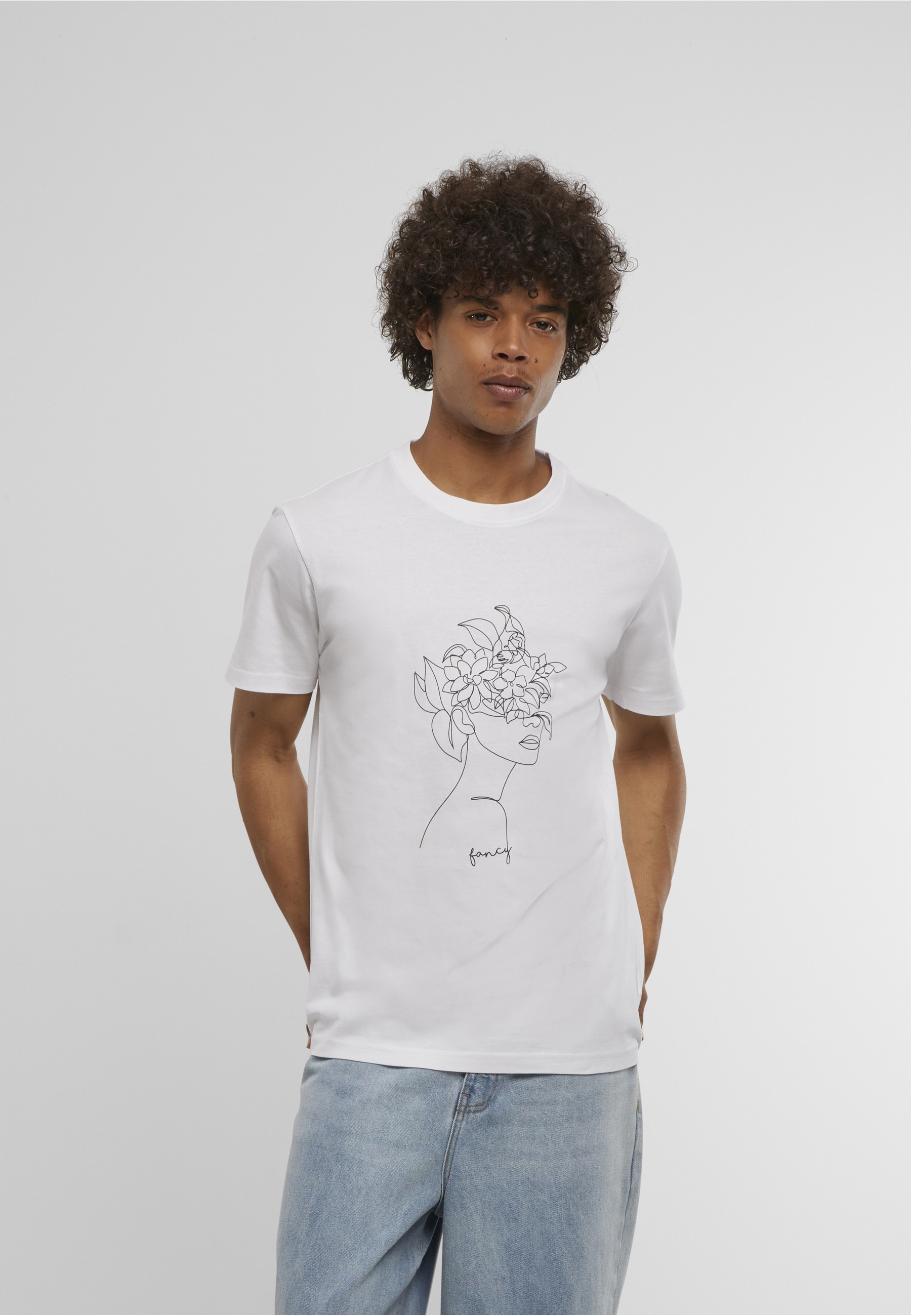 MisterTee Kurzarmshirt »MisterTee Damen Ladies One Line Fruit Tee« 1 Stk.