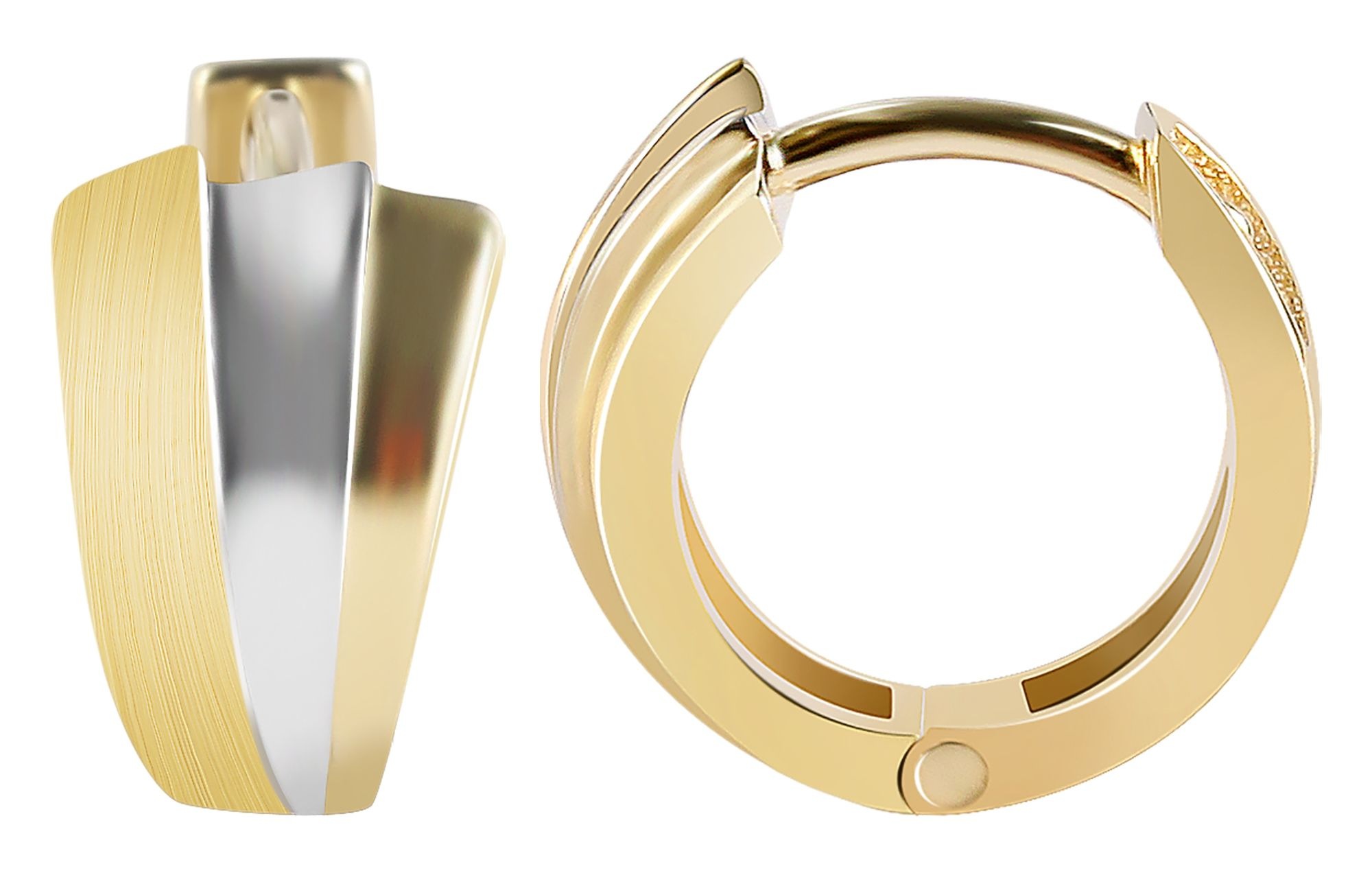 Adelia´s Paar Ohrhänger "Ohrringe – Ohrstecker aus 375 Gold" Schöne Geschenkidee zum Muttertag