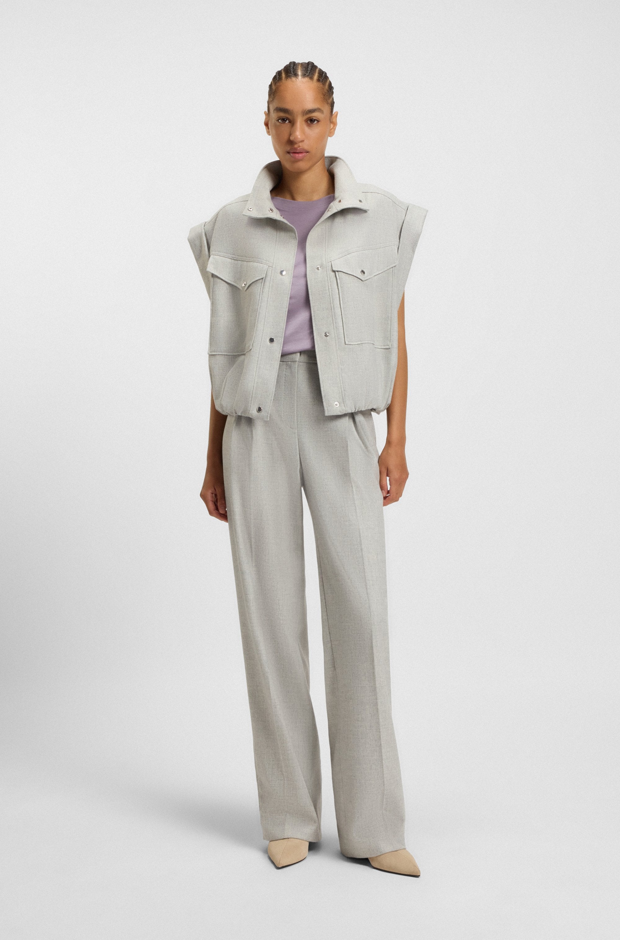 Thumbnail - BOSS ORANGE T-Shirt "Esogo Premium Damenmode" mit Logo