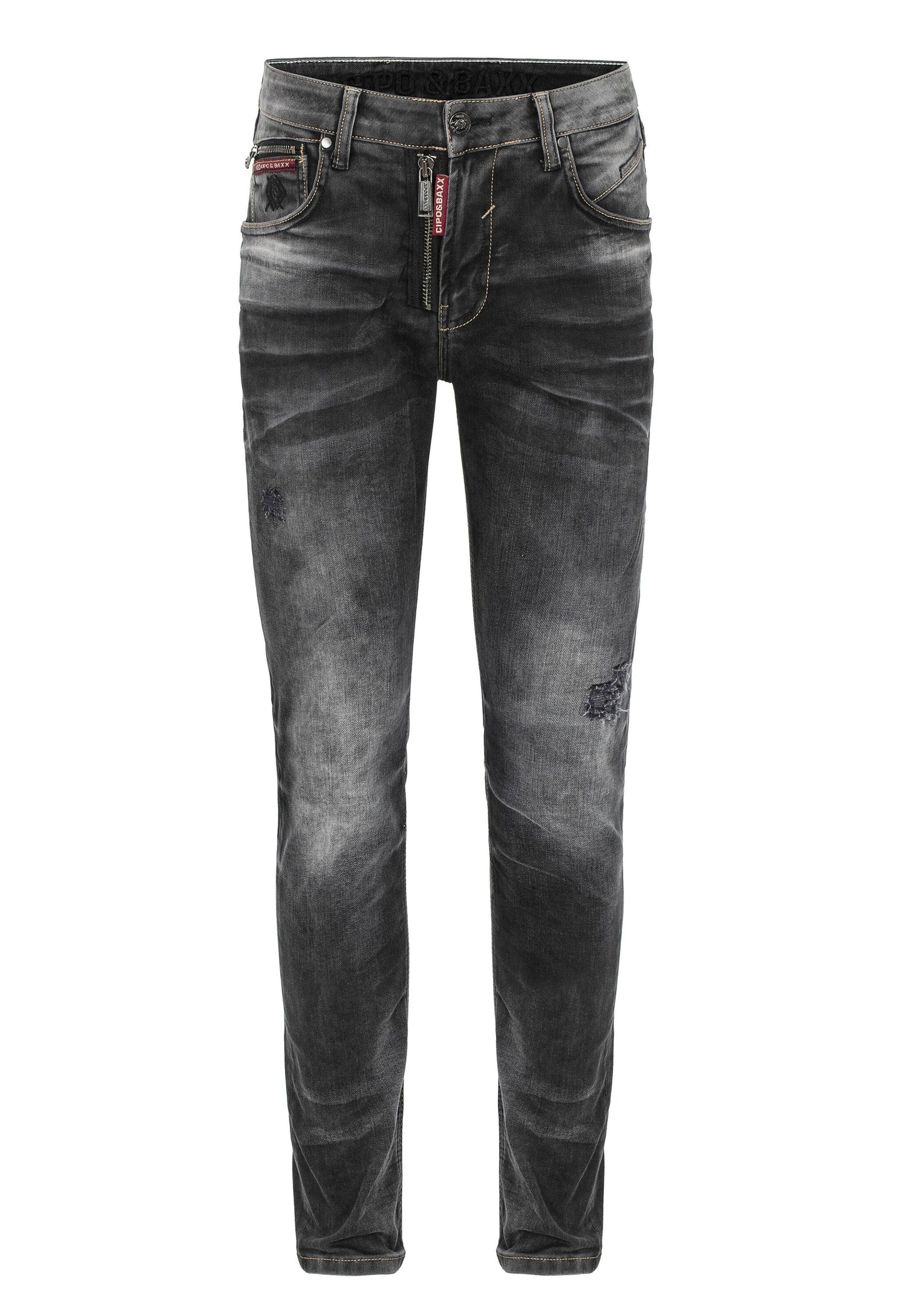 Cipo & Baxx 5-Pocket-Jeans "Cipo & Baxx Jeans" im modischen Look, CD666
