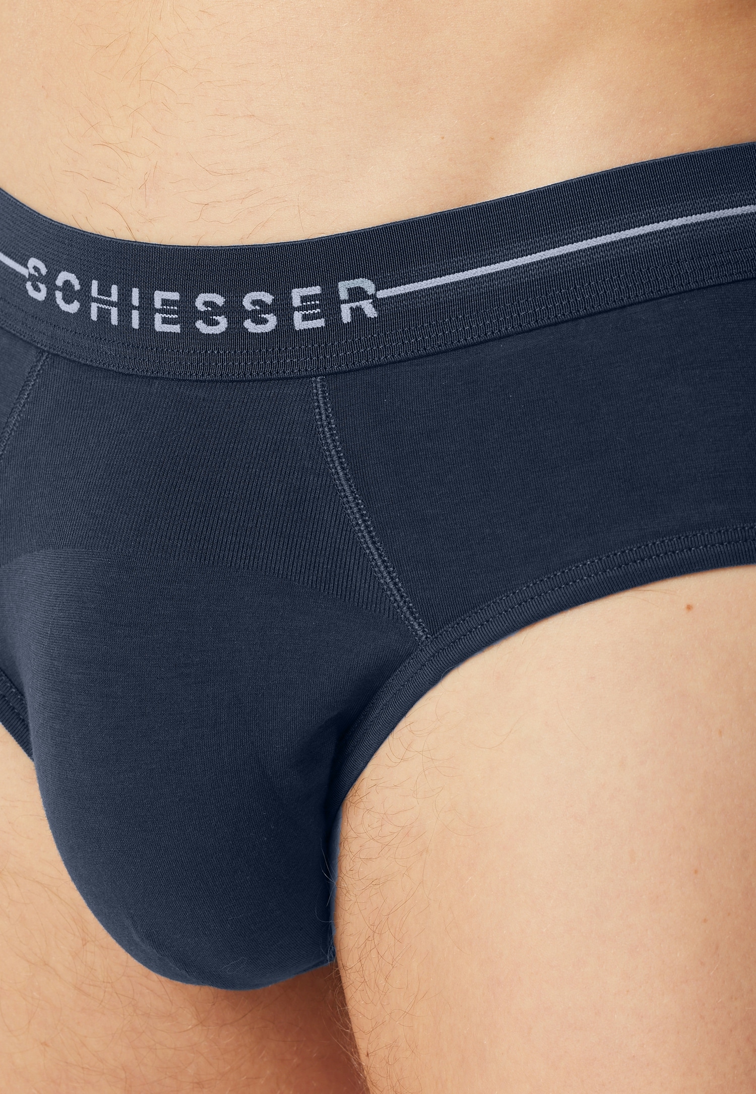 Schiesser Rioslip »Cotton Flex« 2er Pack,  Baumwollmischung, ohne störende Seitennähte, superweich