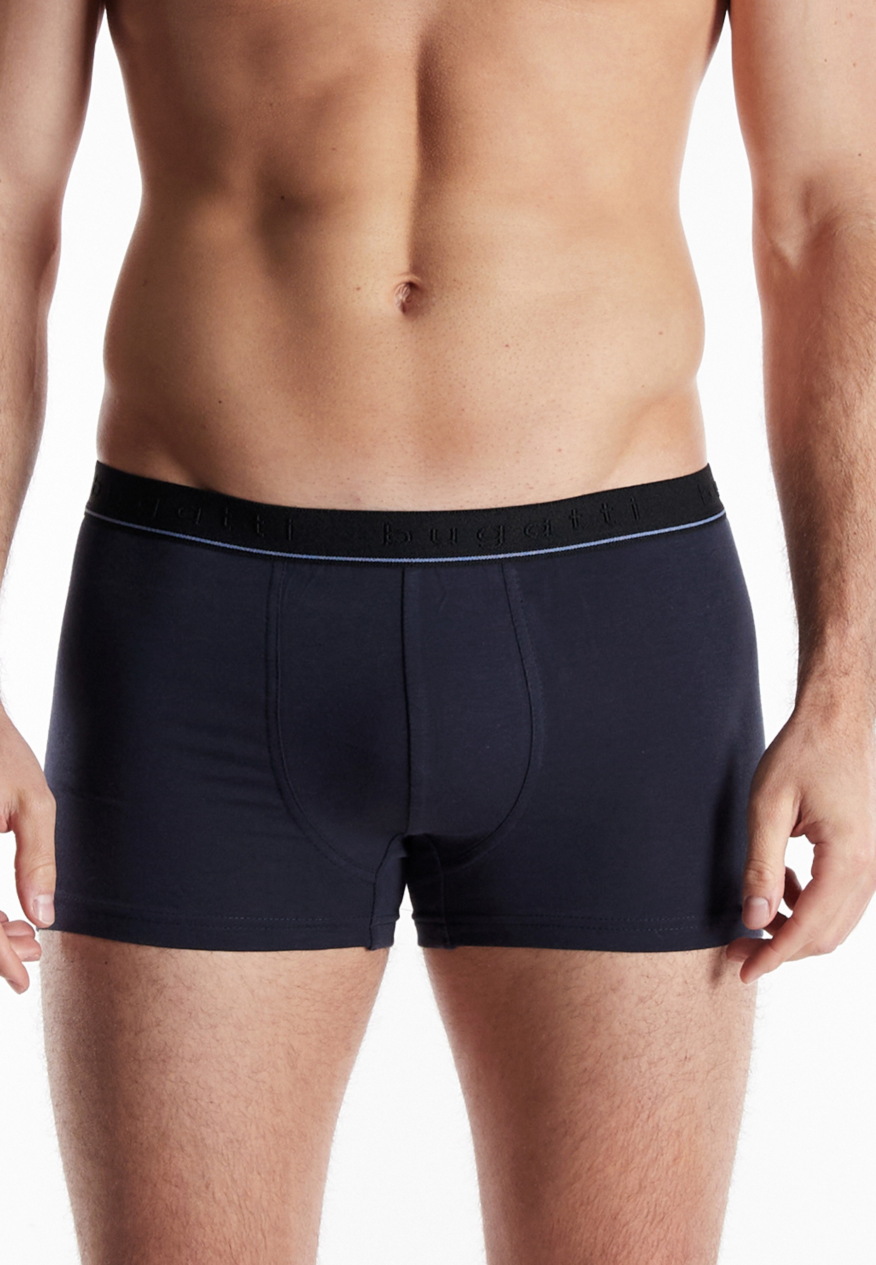 bugatti Boxer "Rom" 2er Pack, weich, basic, eng, atmungsaktiv, breiter Bund günstig online kaufen