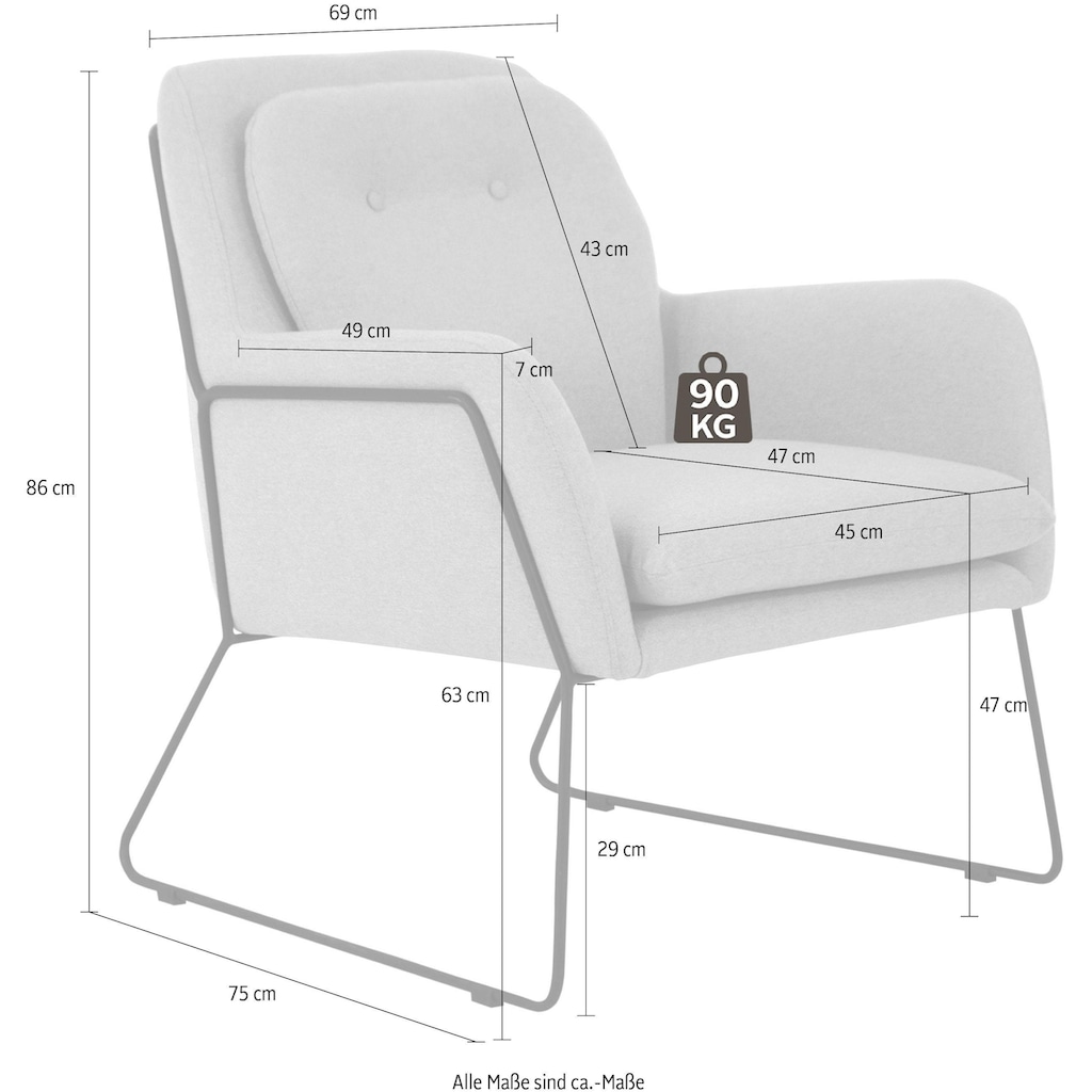 INOSIGN Sessel »Flin«