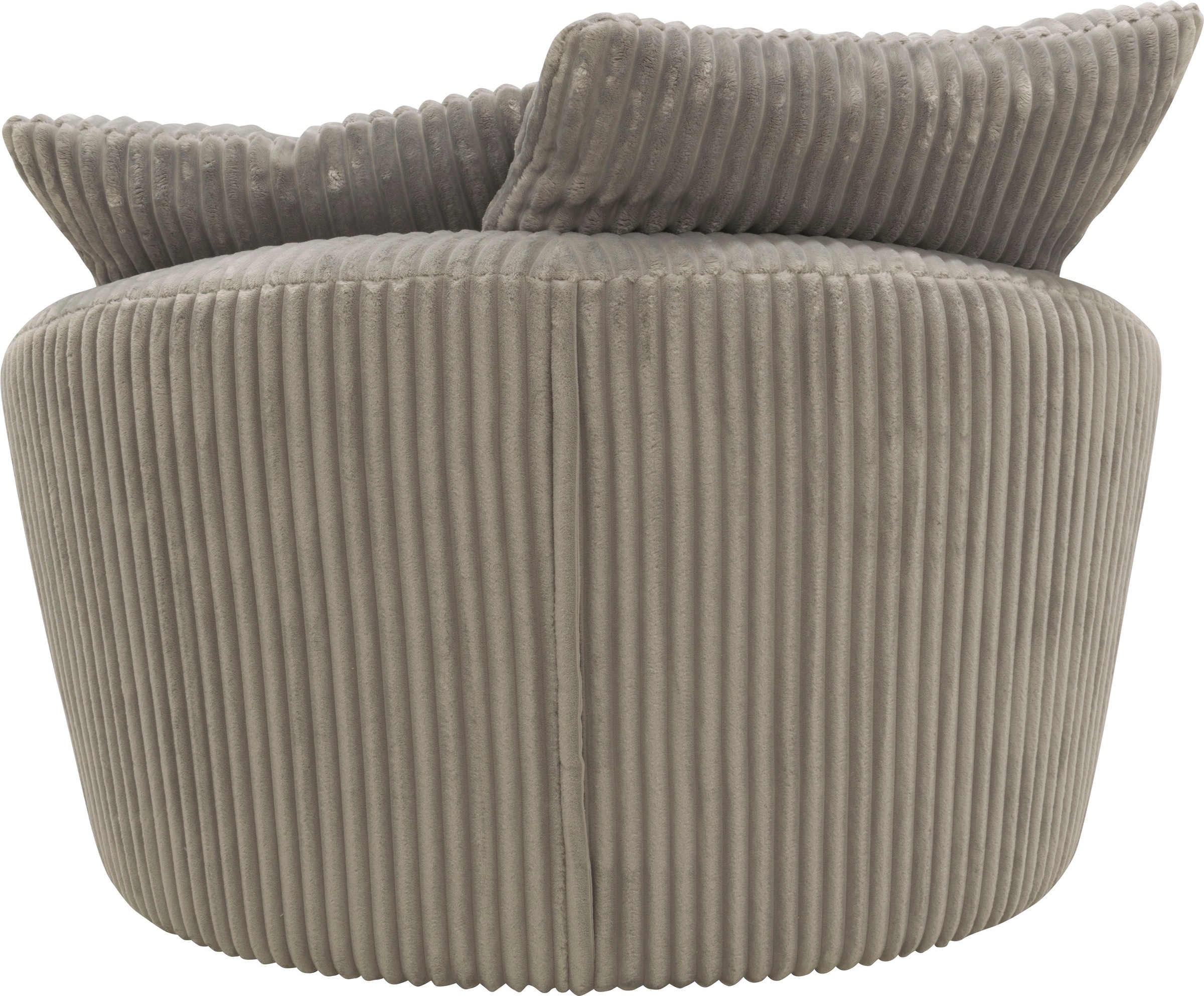 INOSIGN Drehsessel »AMECA, Love Seat XXL, Lese-Sessel, Big-Sessel 122 x 126 x 76 cm«, (1 St.), mit Mega-Cordstoff, Drehfunktion und Federkern
