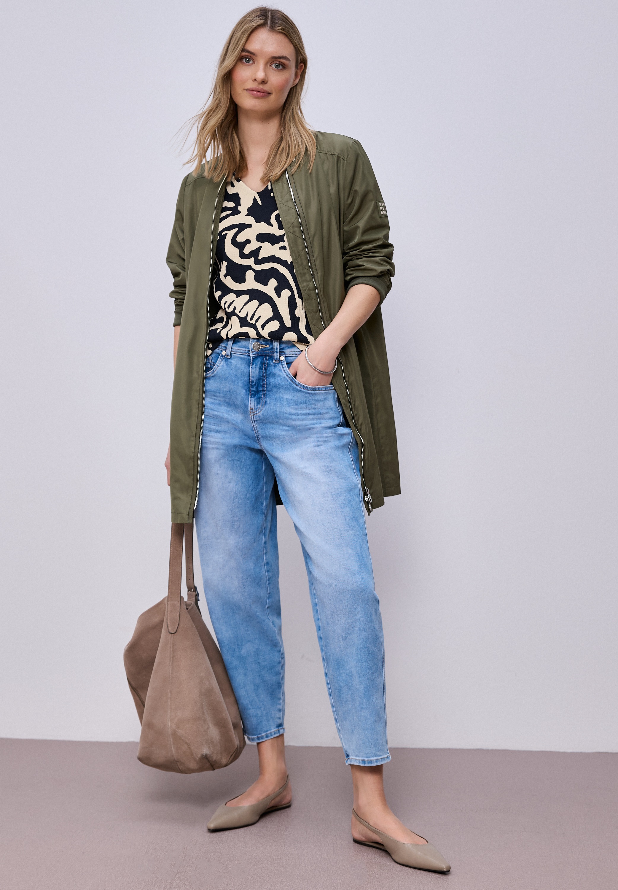 STREET ONE Shirttop mit All-Over Print