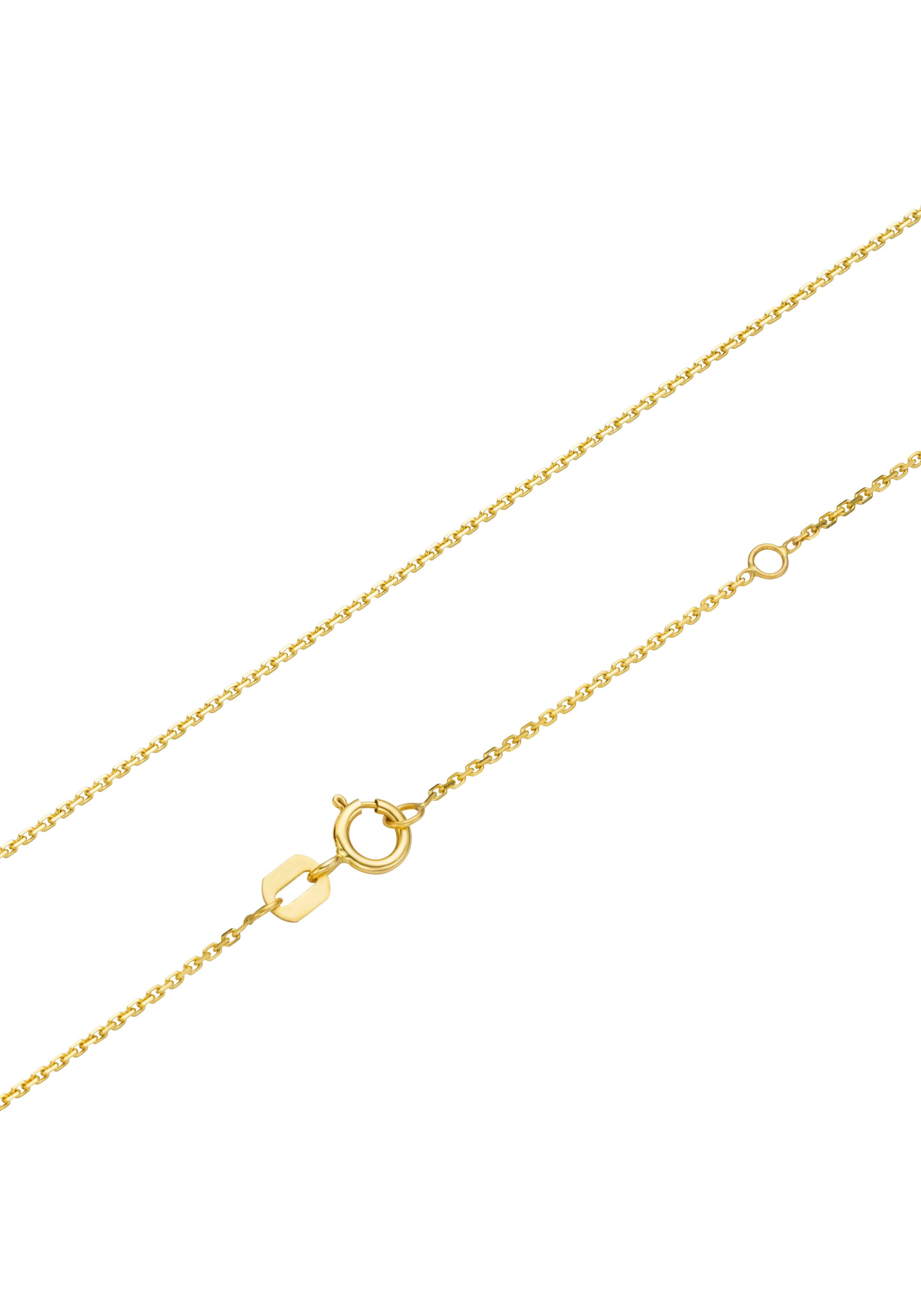 Firetti Kette mit Anhänger »Schmuck Geschenk Gold 375 Halsschmuck Halskette Goldkette Ankerkette«, mit Amethyst oder Blautopas