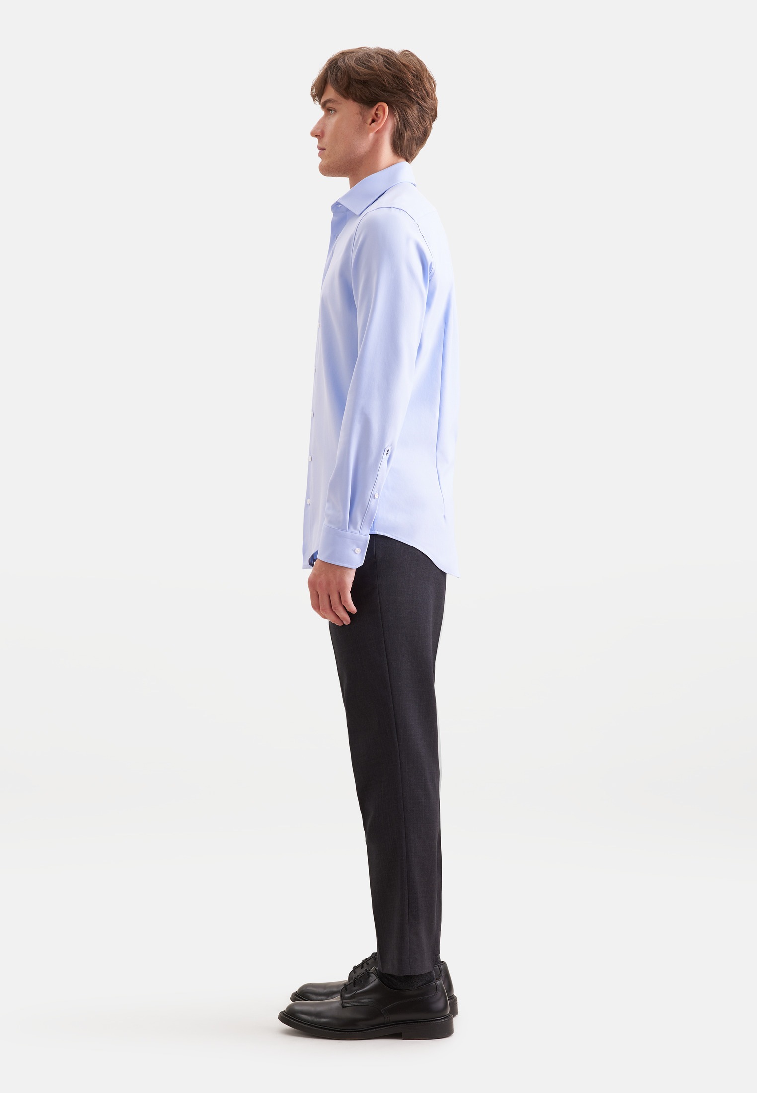 seidensticker Businesshemd »Schwarze Rose« Slim 1/1 Kentkragen Uni