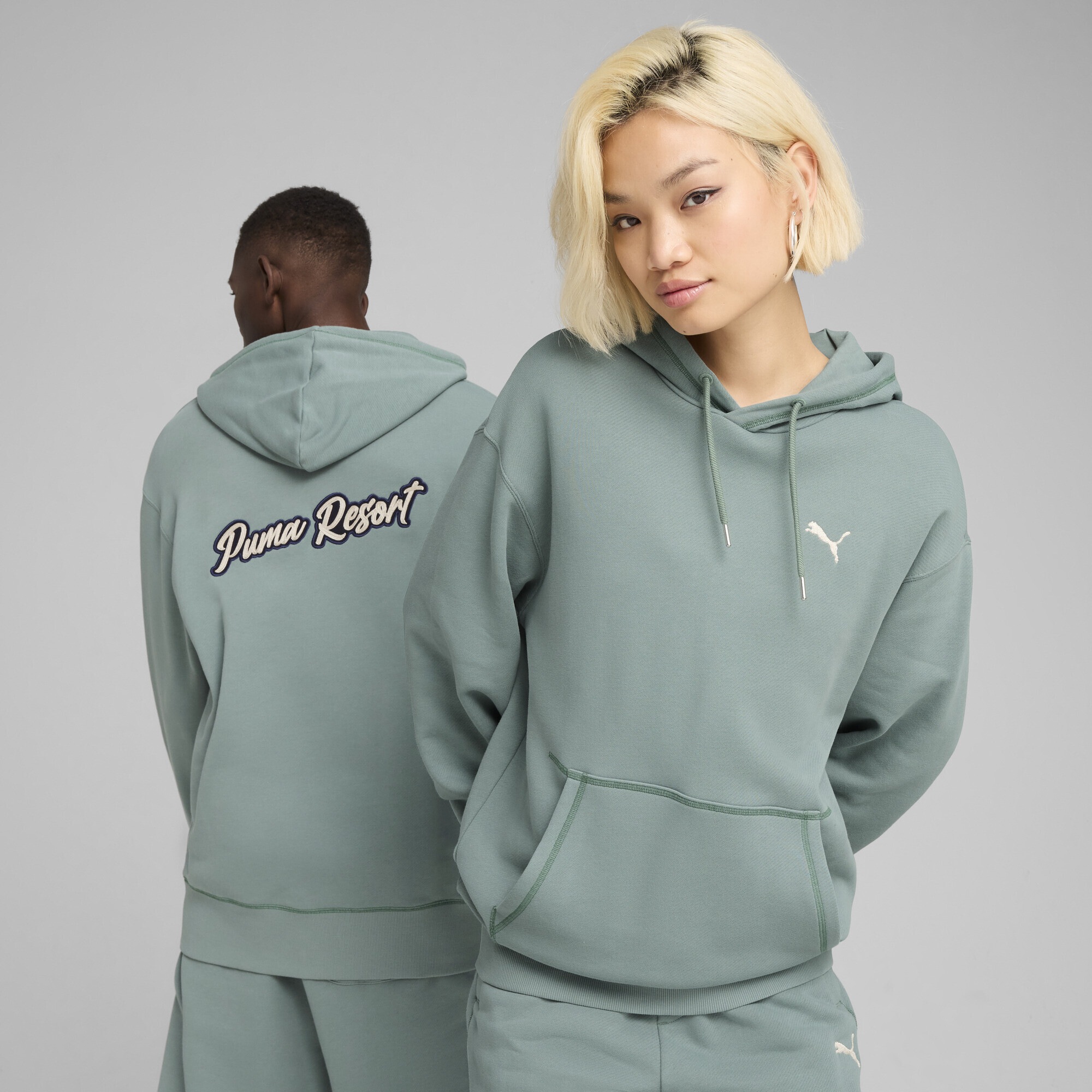 PUMA Kapuzenpullover "PREMIUM ESS Relaxed Graphic Hoodie Erwachsene" günstig online kaufen